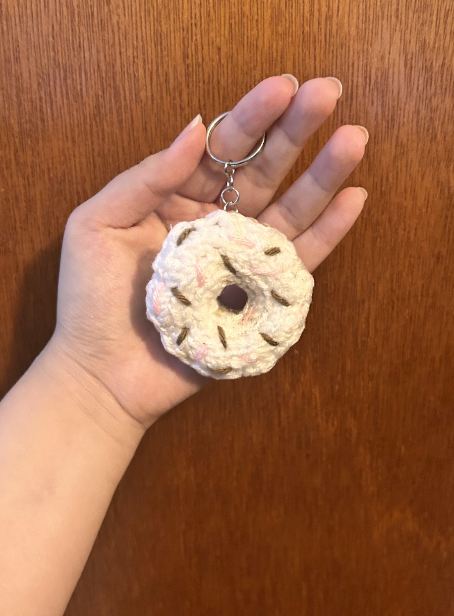 Crochet Donut Keychains