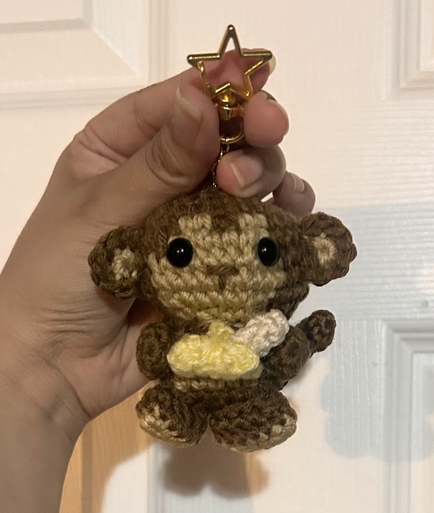 Crochet Keychain Monkeys
