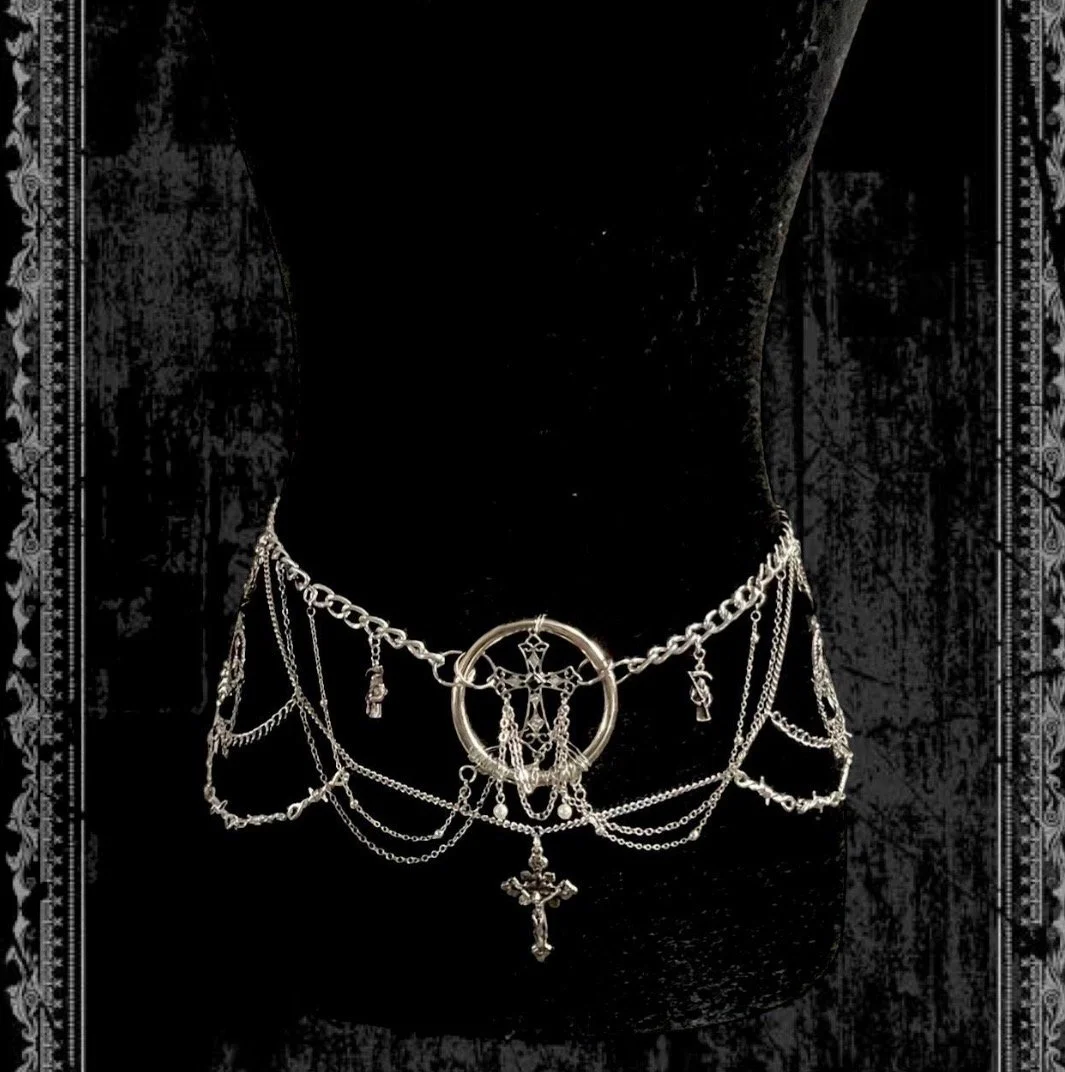 Midnight Chain Belt