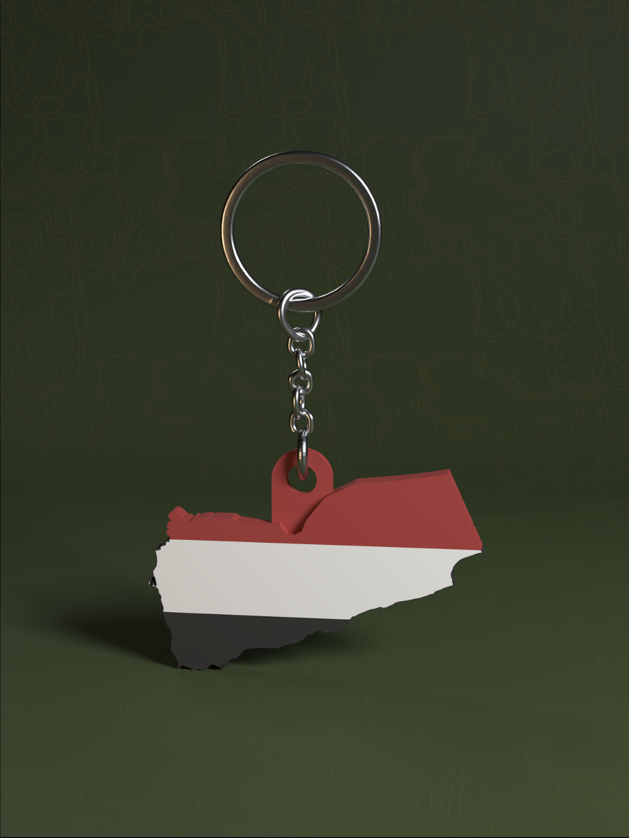 Yemen Keychain