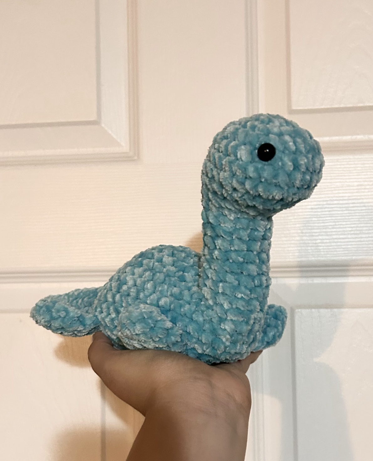 Crochet Teal And Orange Nessie