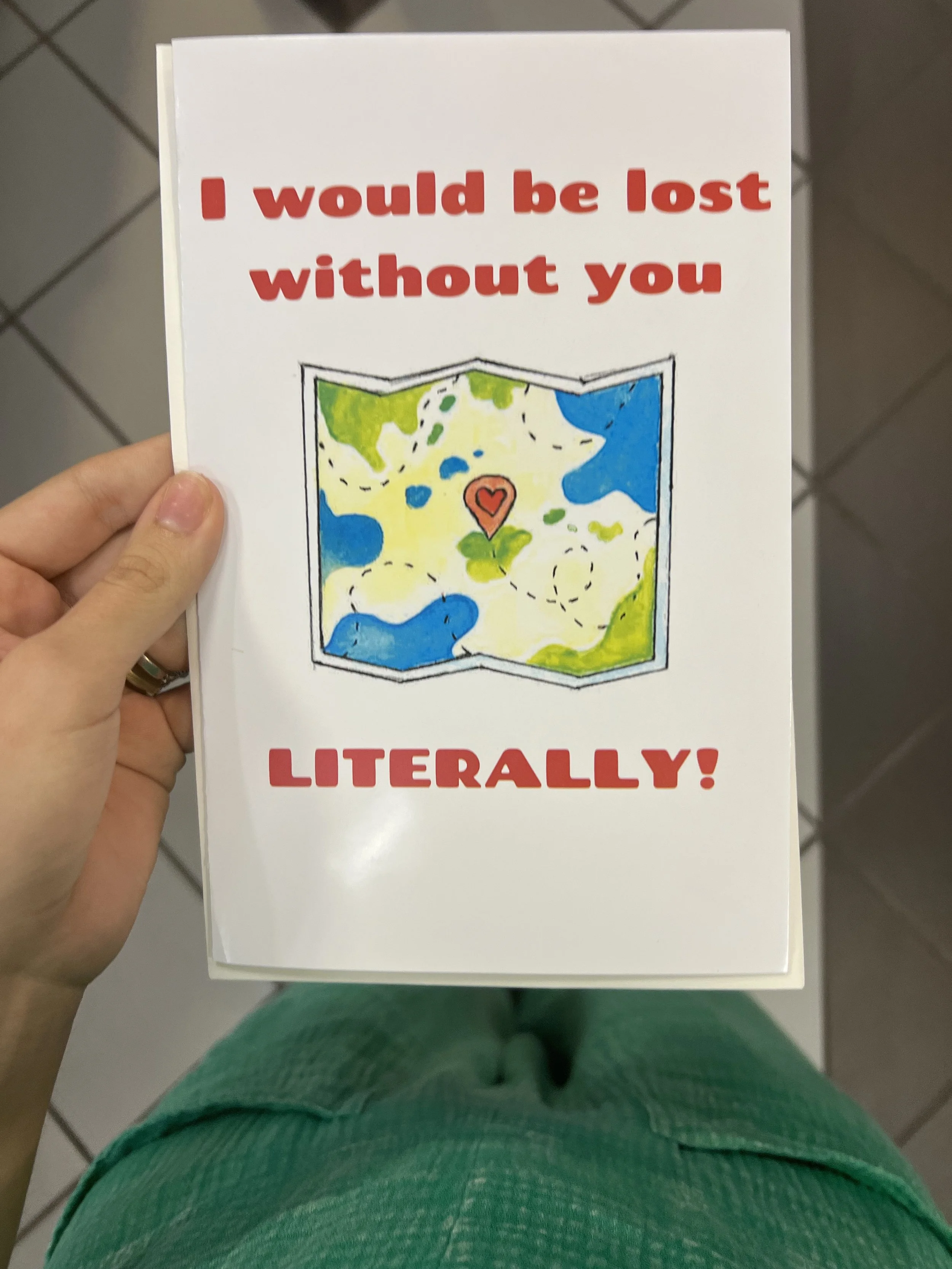 Lost Without You Card