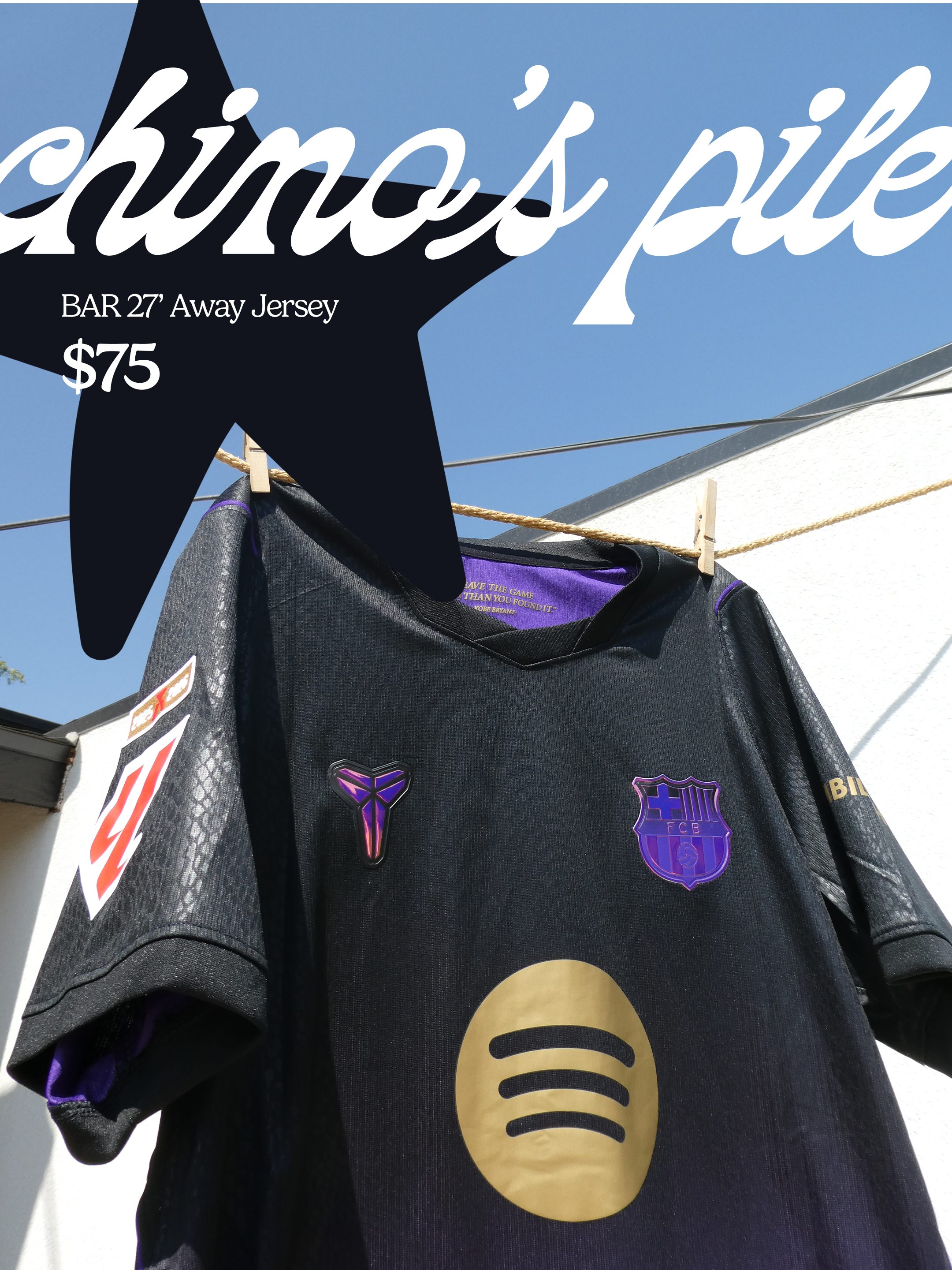 BAR 27’ Away Jersey (Yamal + La Liga)