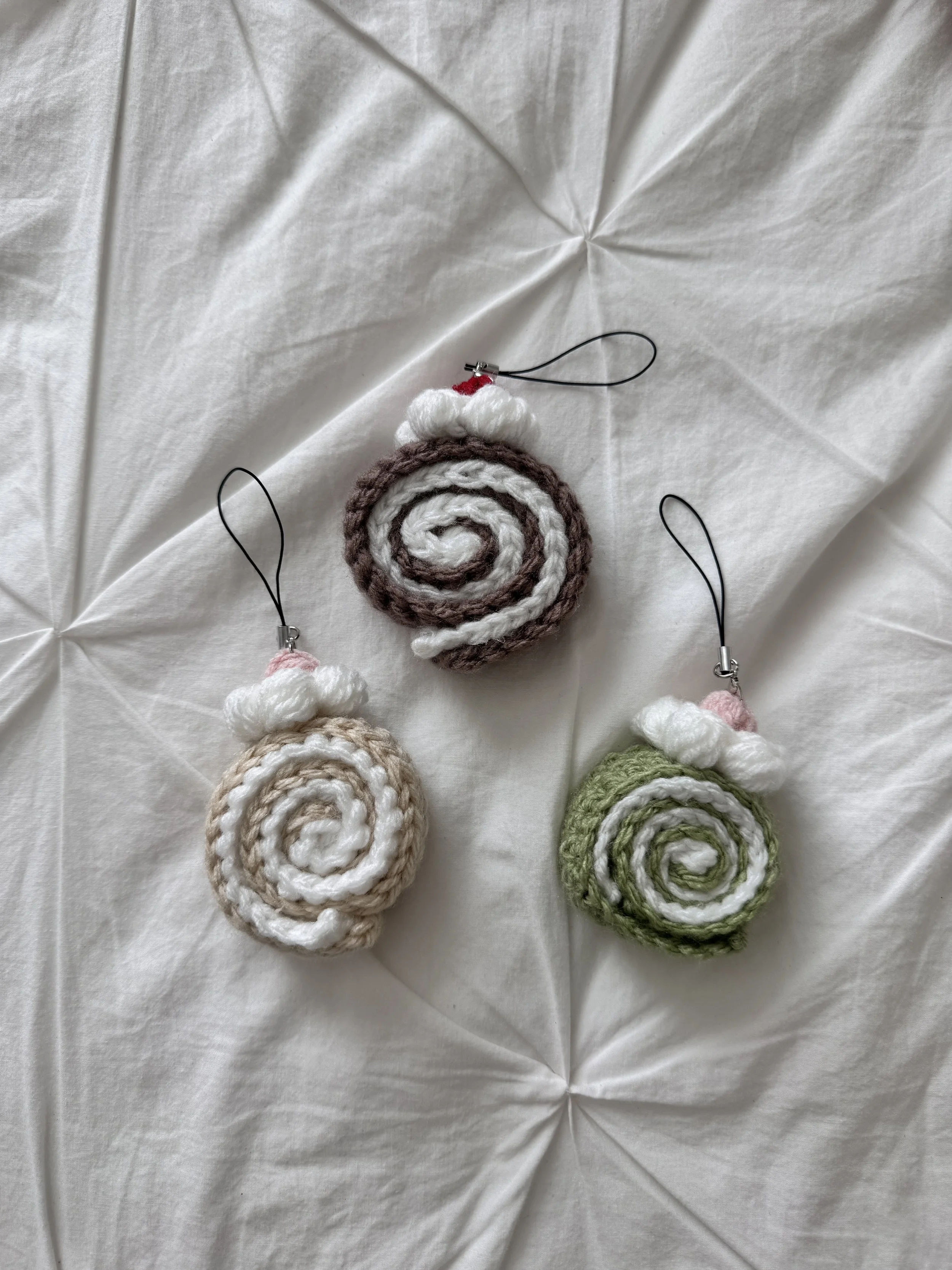 Cake Roll Keychain