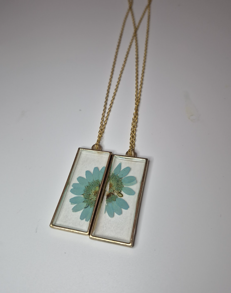 Floral Best Friend Necklace Set