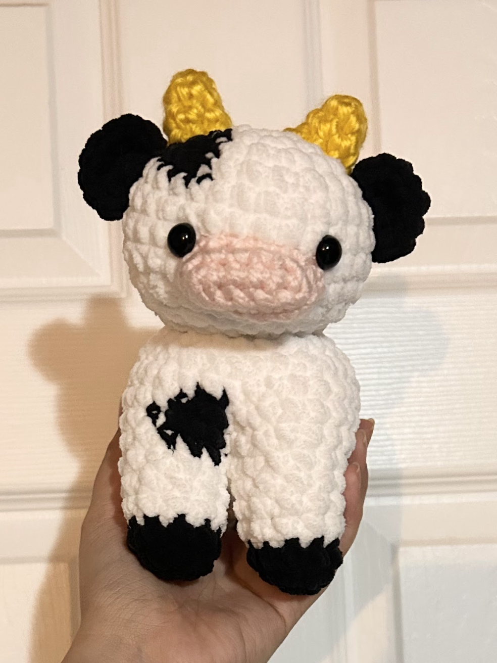 Crochet Fluffy Cows