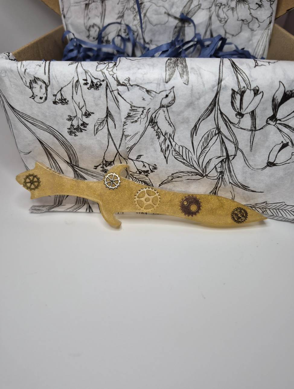 Steampunk Gear Dagger