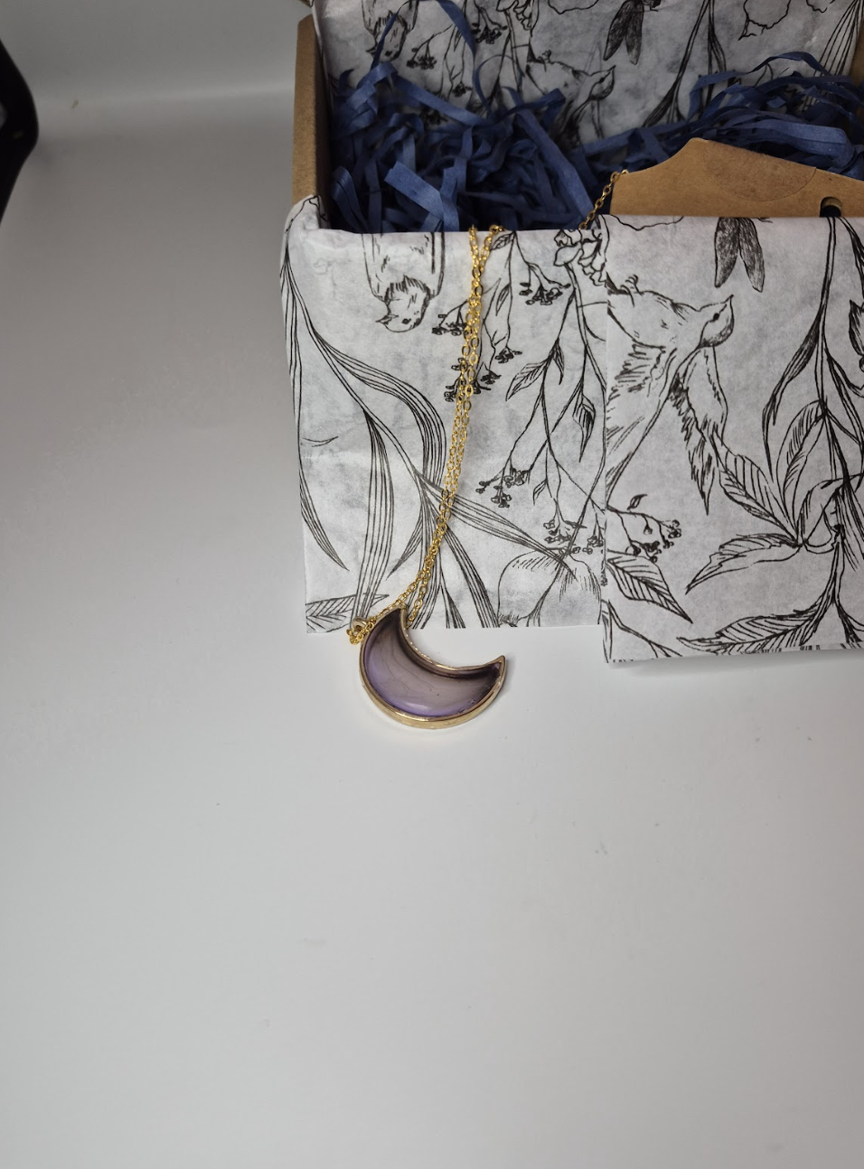 Shadow Moon Necklace