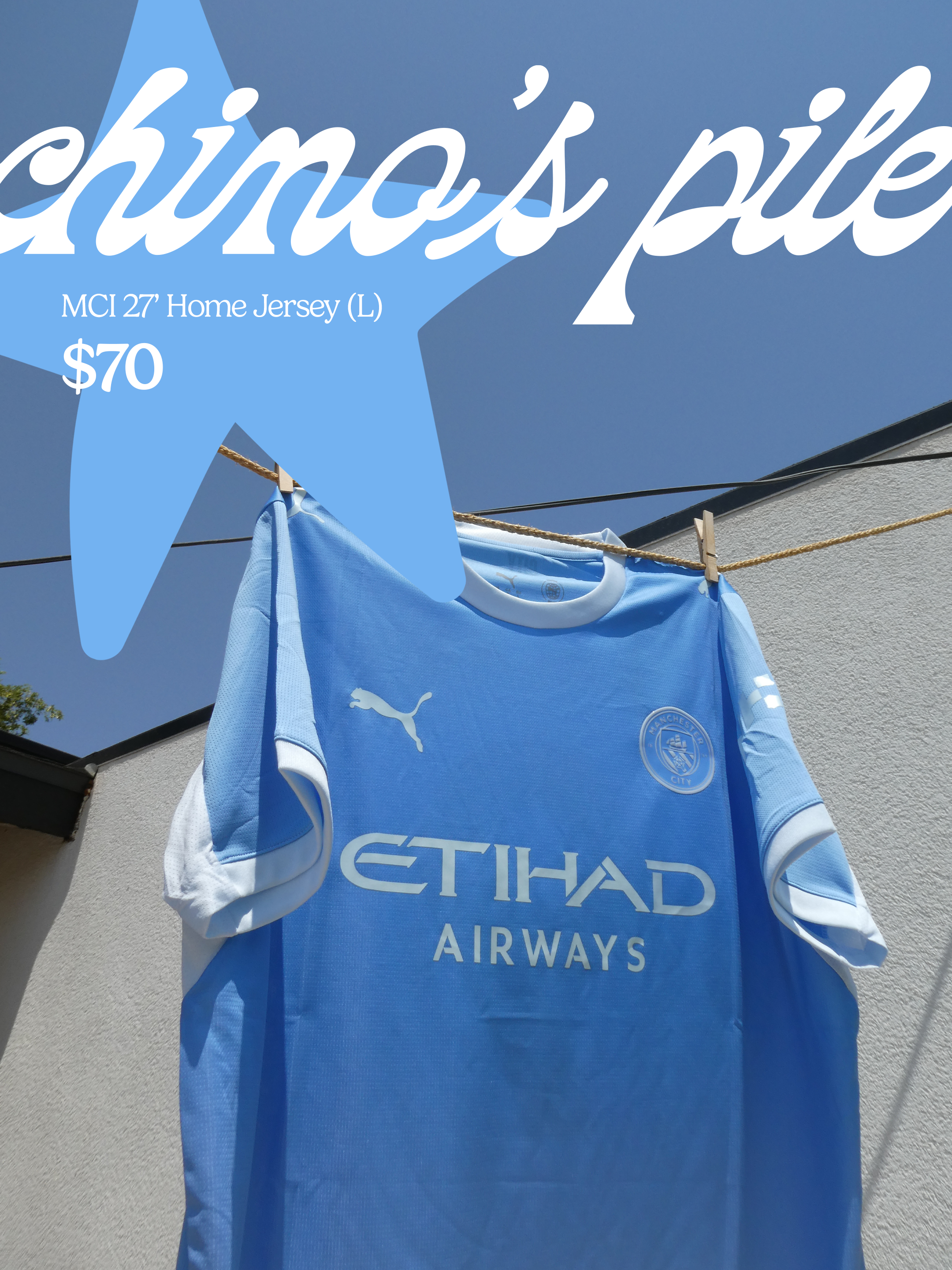 MCI 27’ Home Jersey (Haaland)