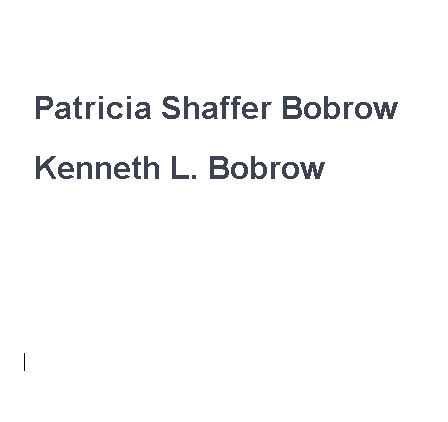 Patricia and Kenneth Bobrow.PNG