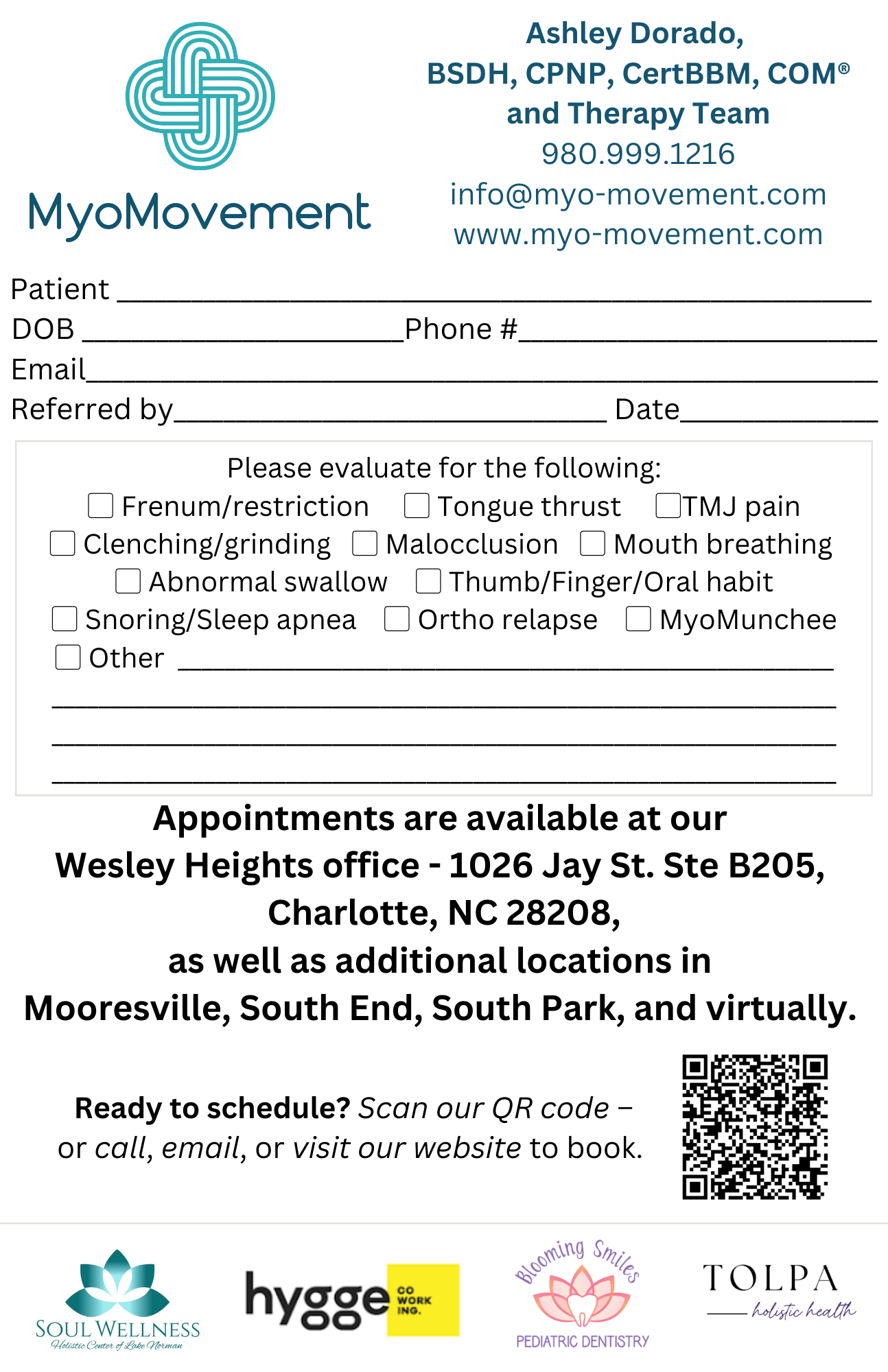 Partner with MyoMovement for expert myofunctional therapy referrals in ...