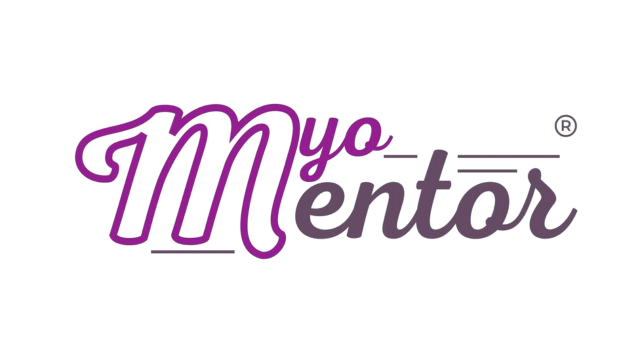 The logo of the TV show 'The Mentalist' with purple and gray text.