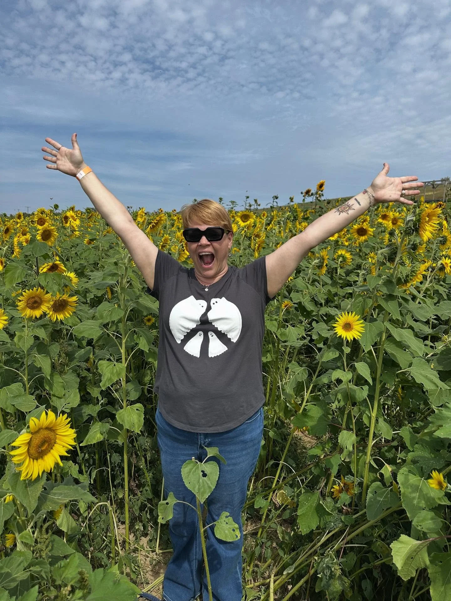 Went and picked sunflowers on my birthday this past weekend. Recharged and thought about a lot of things.  I’m still trying to figure out how I want to share them all with you. 
There’s been a lot of change these past few months and I fe