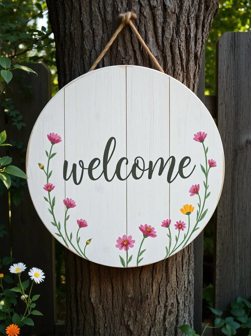 Paint n Sip: Spring/Summer Welcome Signs