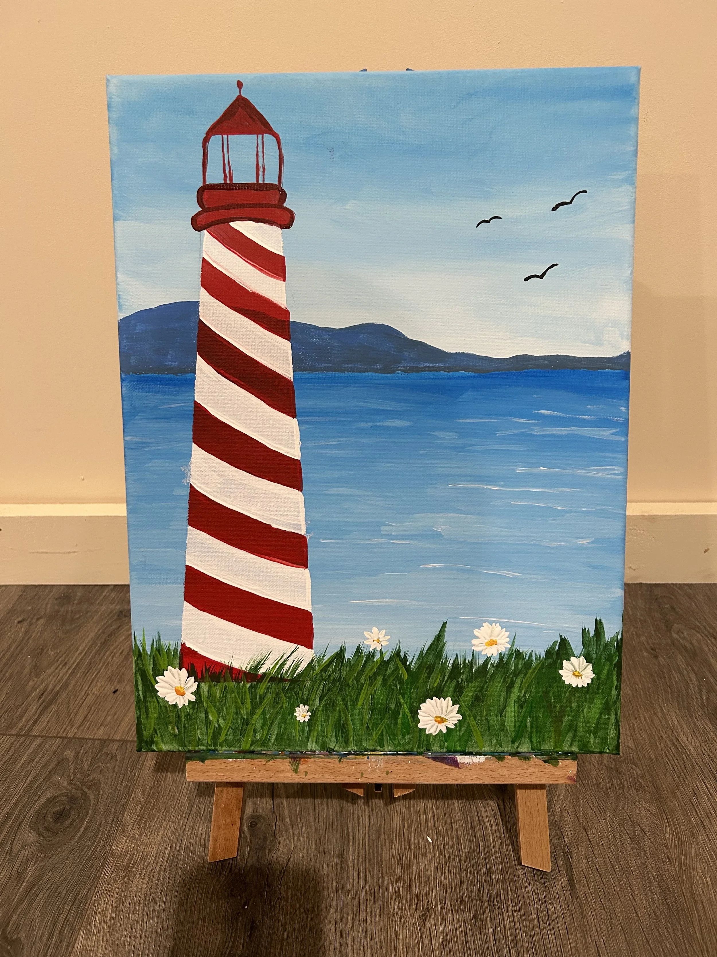 Paint n Sip: Serenity by the Sea Ages 13+