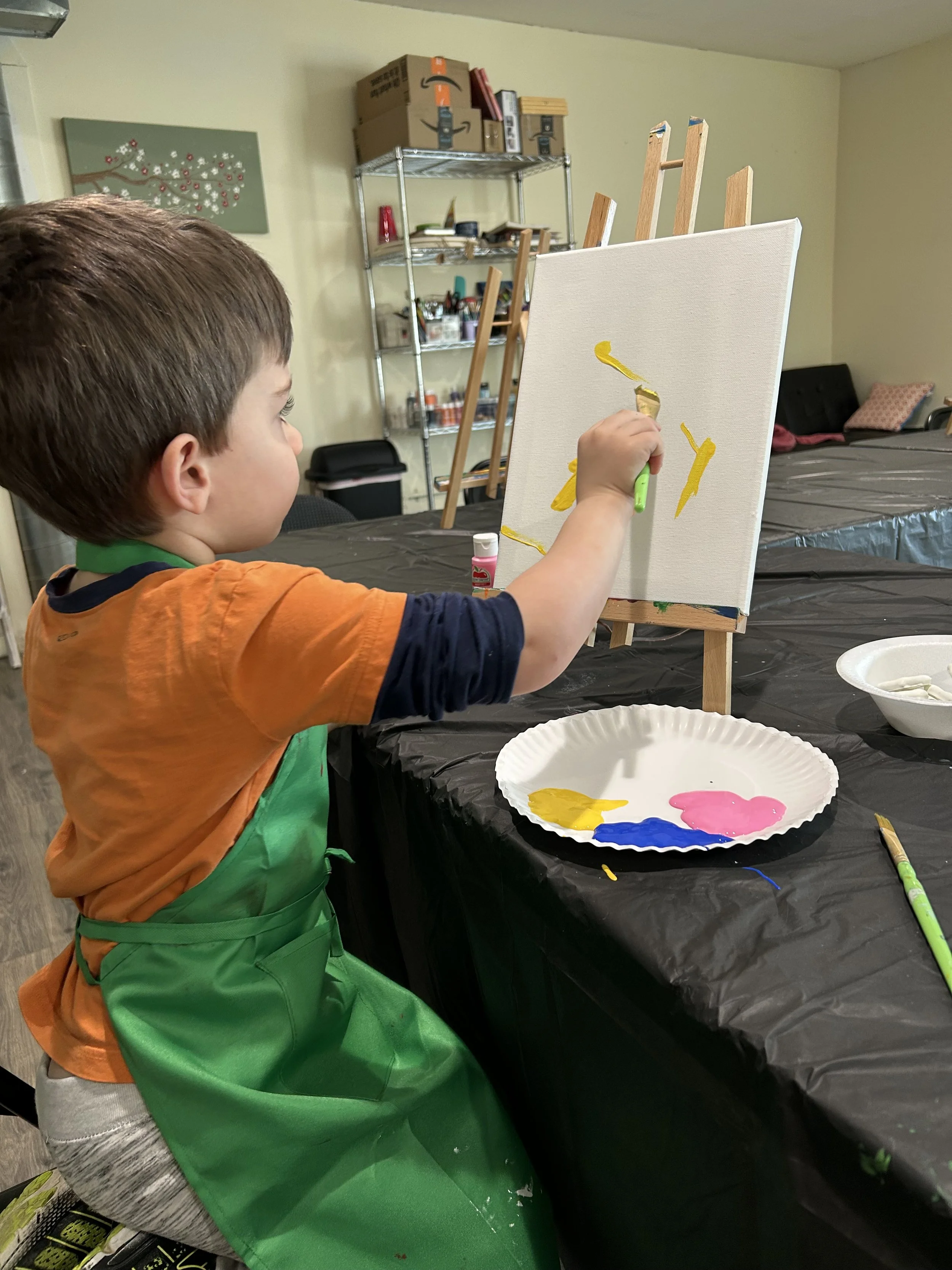 Mommy and Me Paint Night: Ages 2-7