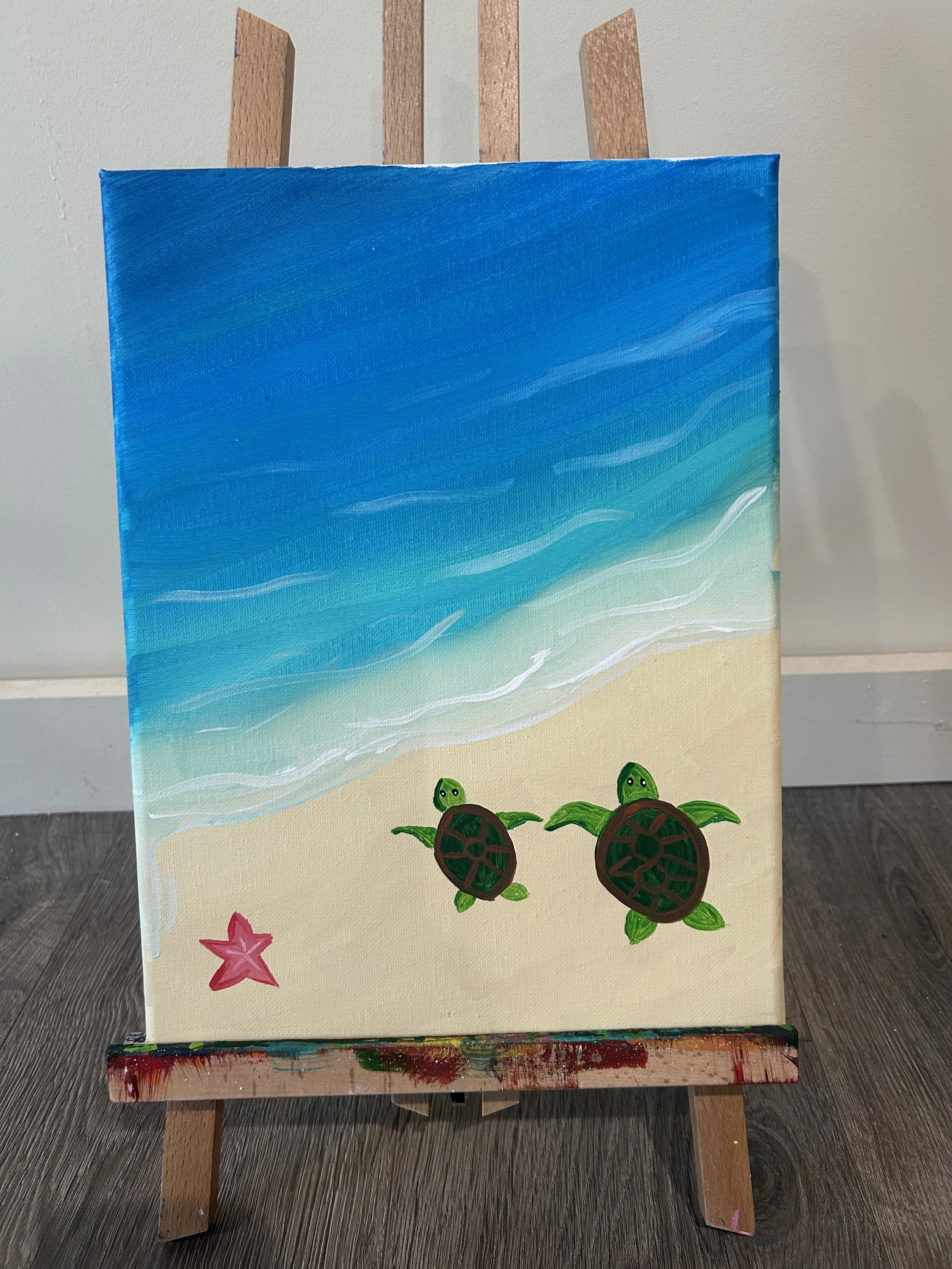 Mommy & Me Paint Class Ages 7+