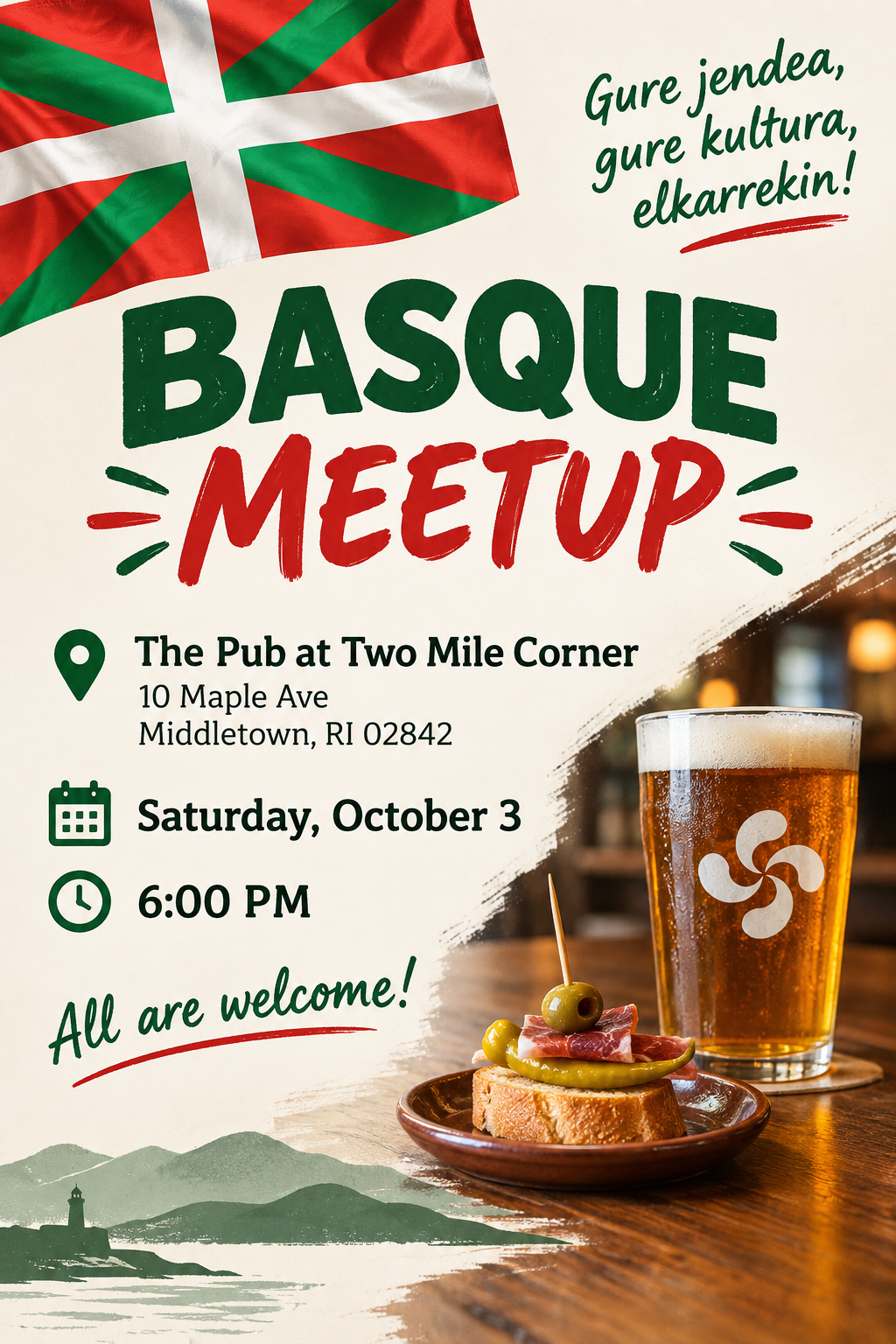 2026 Basque Meetup in Rhode Island