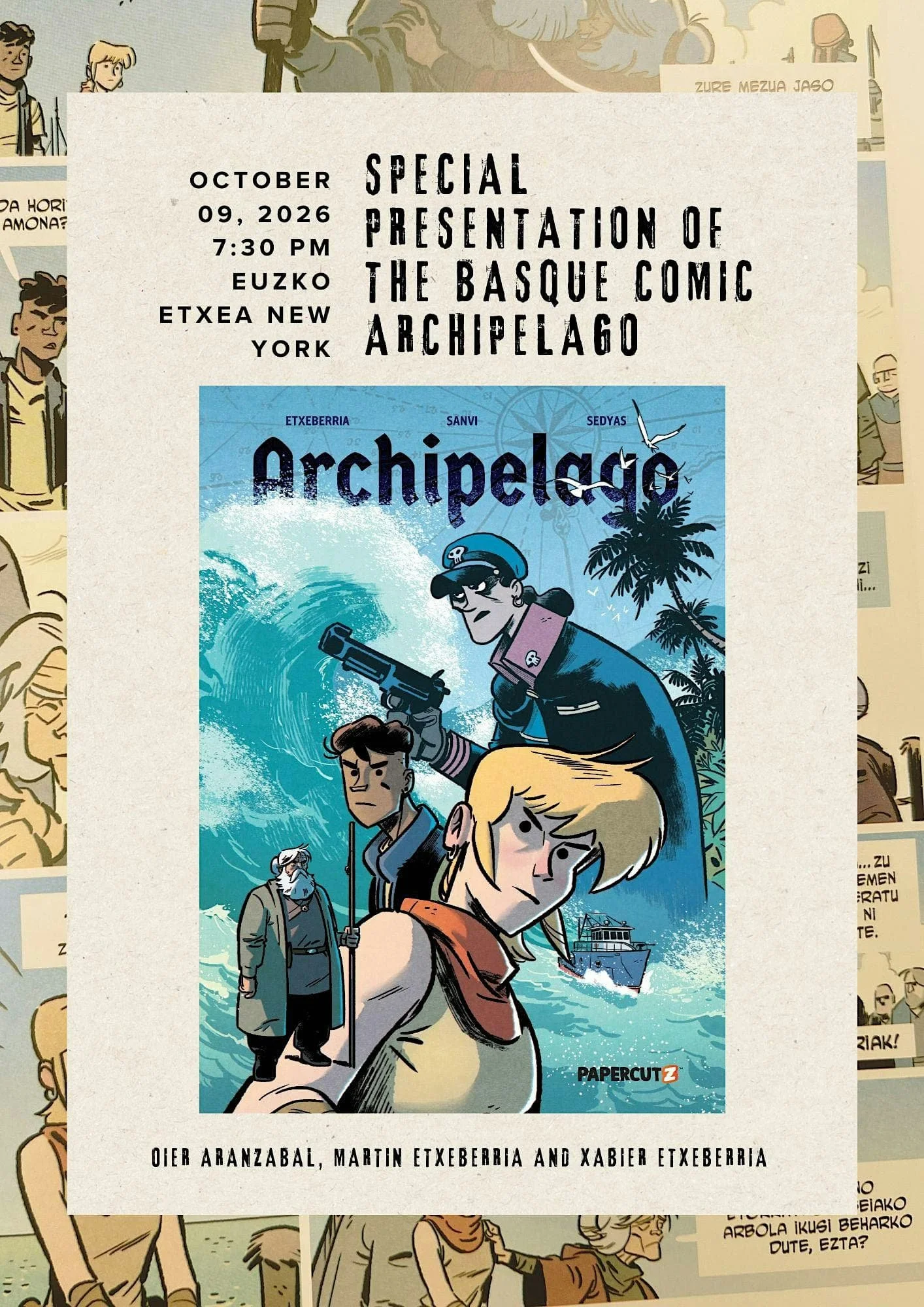 Archipelago at Euzko Etxea of NY