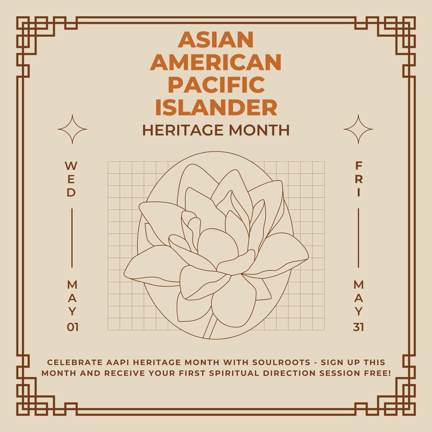 Celebrate AAPI Heritage Month with SoulRoots!

We deeply believe that representation matters in every aspect of our lives, especially when it comes to matters of the soul. Lets journey together and explore the profound intersection of how you see you