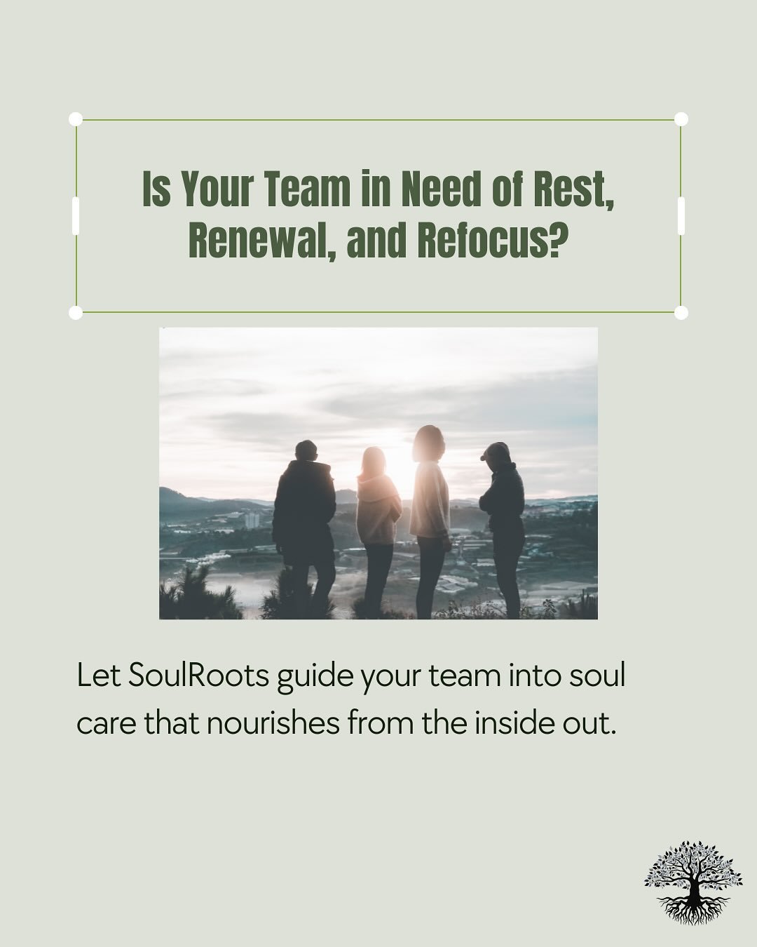 Direct Message or Email: joel@soulroots.space