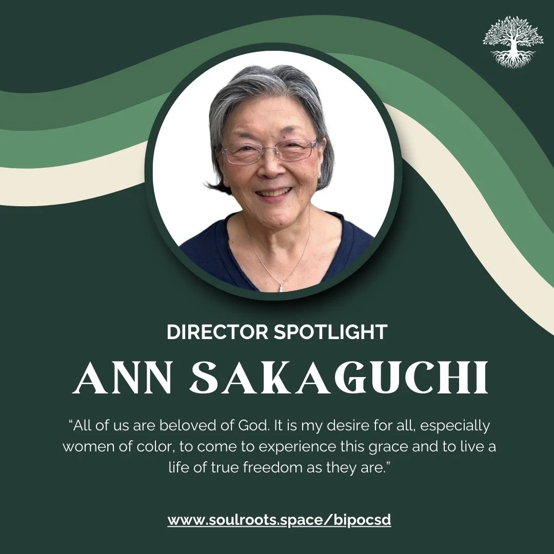 SoulRoots is honored to partner with and highlight spiritual directors of color.
Each week, we’re featuring one of these leaders who creates space for others to encounter God in meaningful ways.
To explore the full list, visit: soulroots.space/
