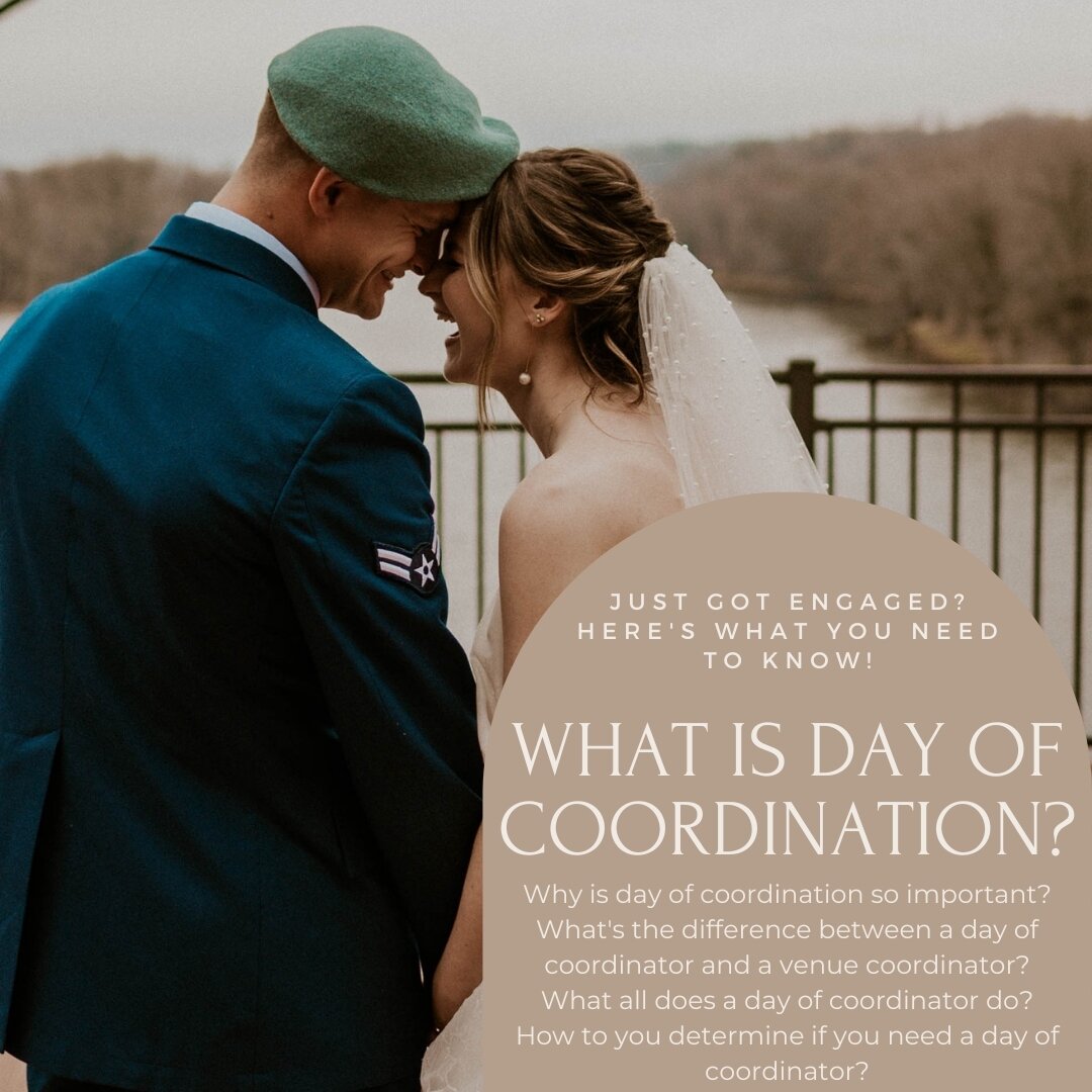 Navigating wedding planning can not only be stressful, but extremely difficult! Swipe through to see what all you need to know about day of coordination!​​​​​​​​​