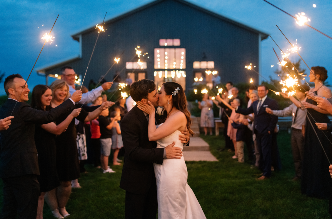 Wedding Sparkler Exit