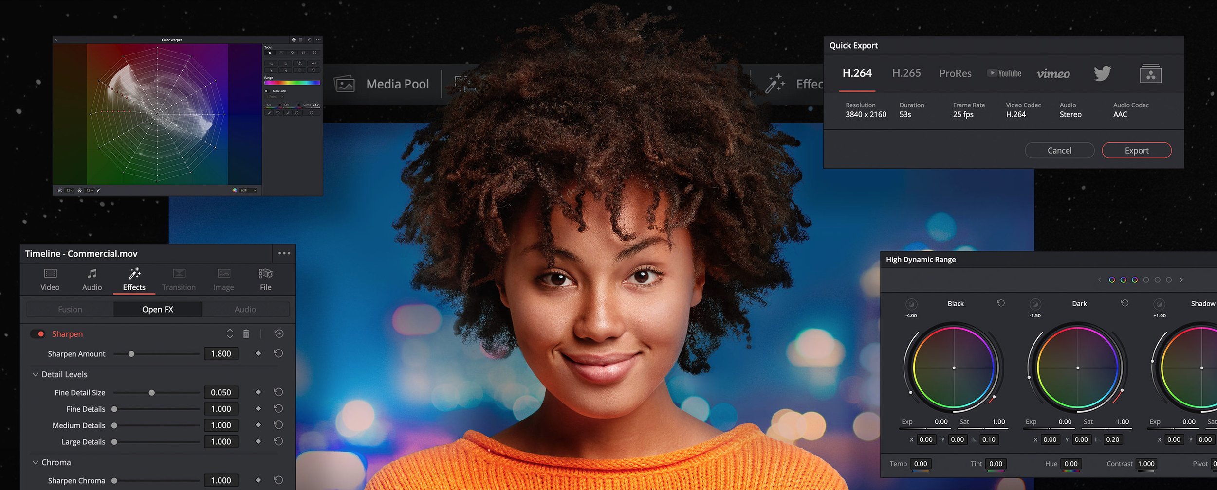 DAVINCI RESOLVE COLOR GRADING
