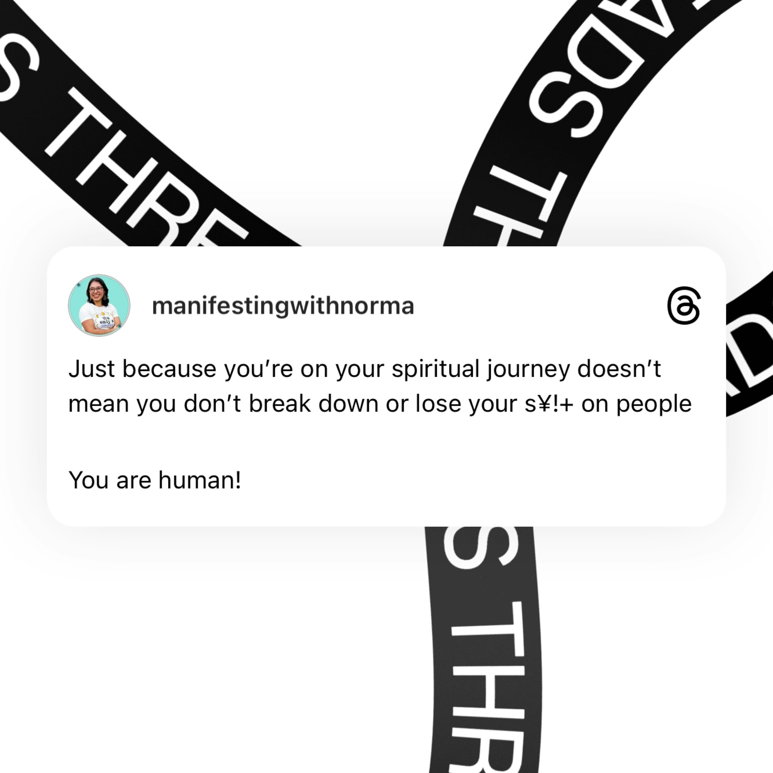 Give yourself grace. You&rsquo;ll manifest better when you don&rsquo;t shame yourself for reacting to what triggers you.  You&rsquo;re on a spiritual journey it&rsquo;s a life long path not a point on a map.