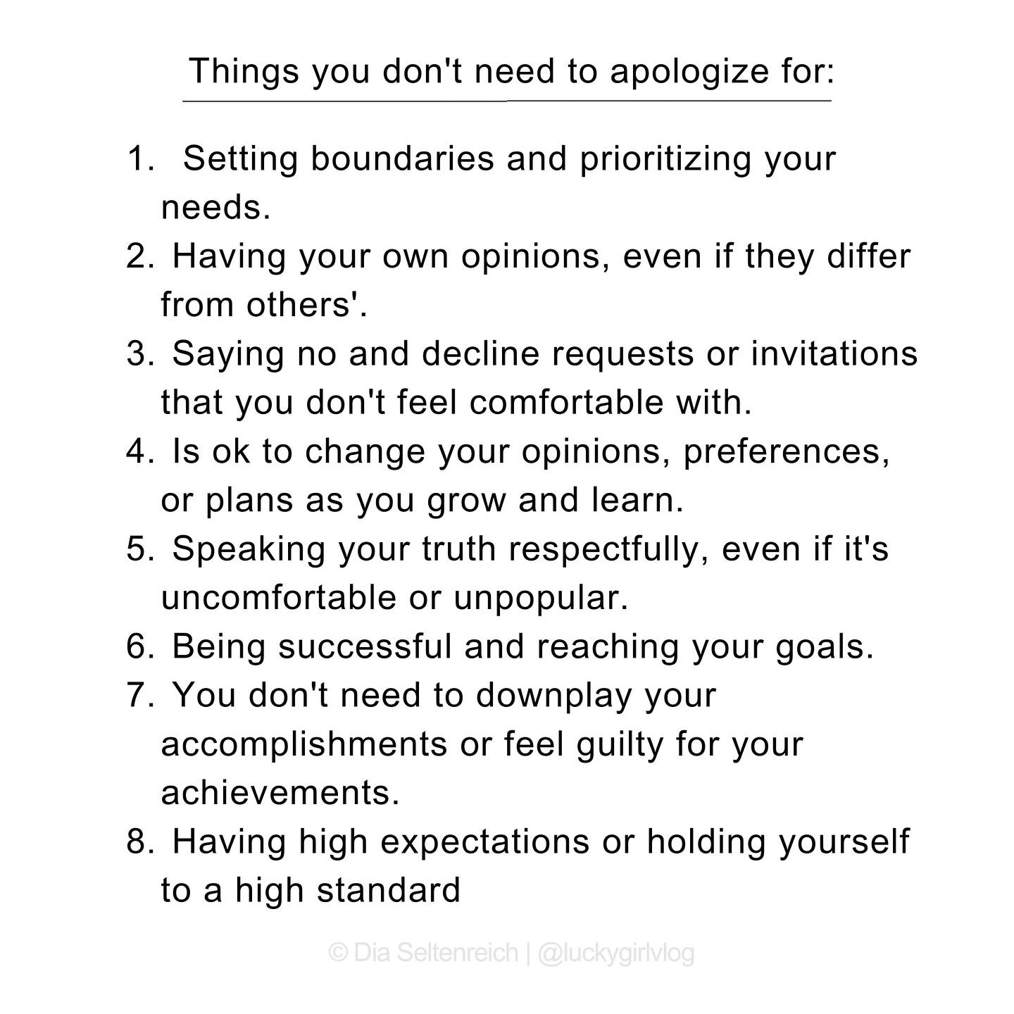 Posted @withregram &bull; @luckygirlvlog You don&rsquo;t owe anyone an apology for being true to yourself and pursuing the life you desire ♡
.
.
.
#celebratehertoo
#unique #independent #besties #womenempowerment #lifestyle #strength #positivevibes
#s