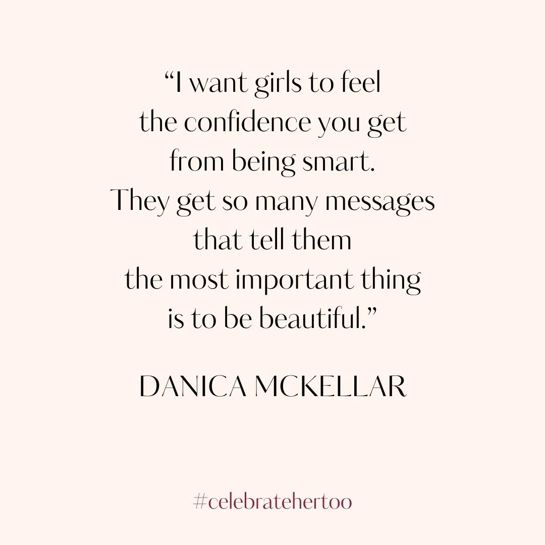 So much YES to this message for all girls. 🙌​​​​​​​​​​​​​​​​​​​​​​​​​
Tag a smart confident woman!​​​​​​​​​​​​​​​​​​​​​​​​​​​​​​​​​​​​​​​​​​​​​​​​​​
@danicamckellar

#celebratehertoo