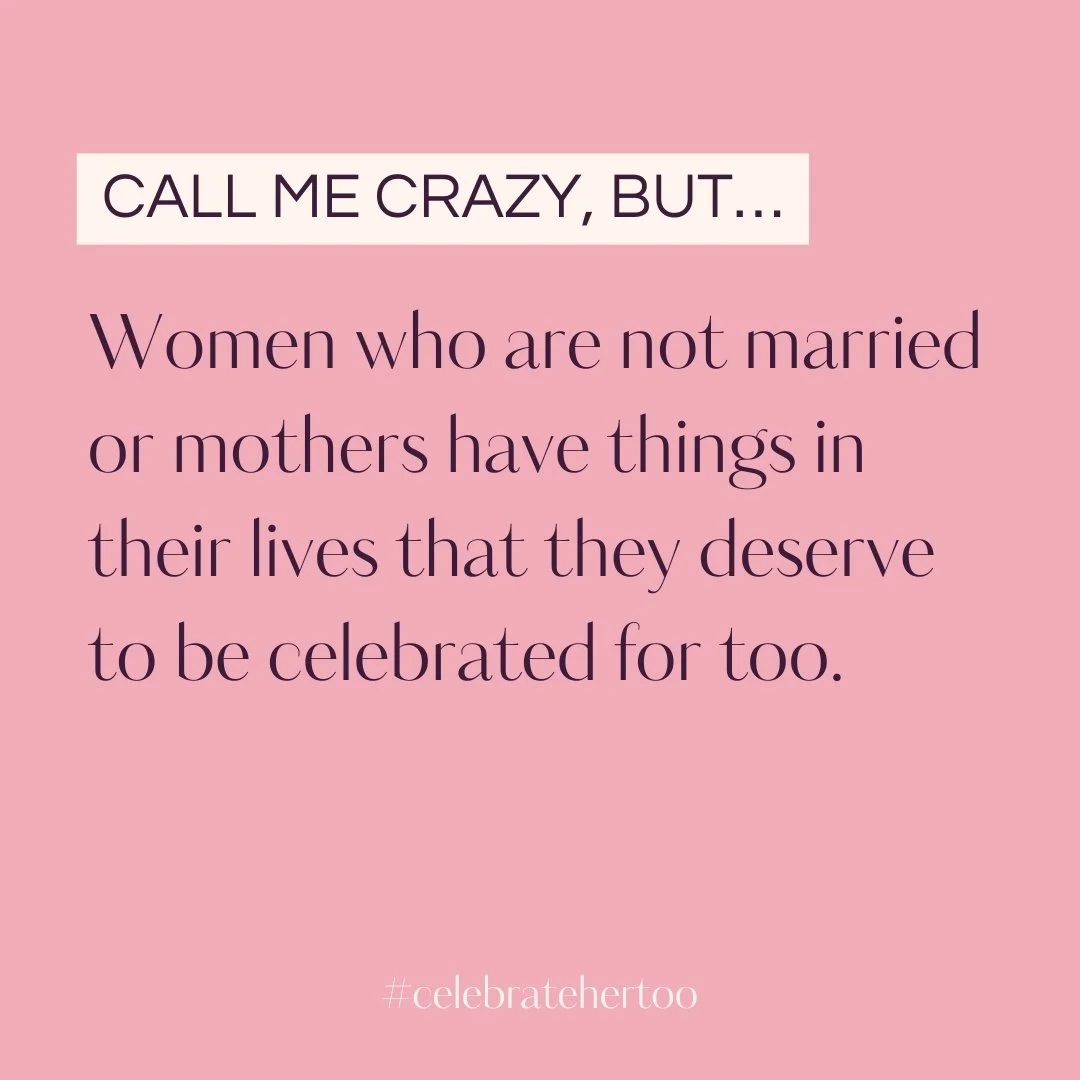 I know, crazy, right?! 🩷😲

#celebratehertoo #singlewoman #childfree