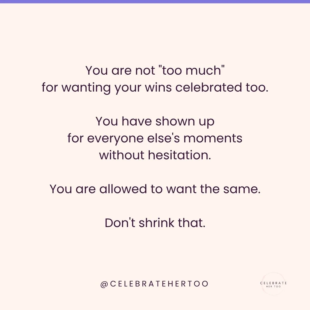 This one is for YOU. Save it for when you need it. 🤍

#celebratehertoo