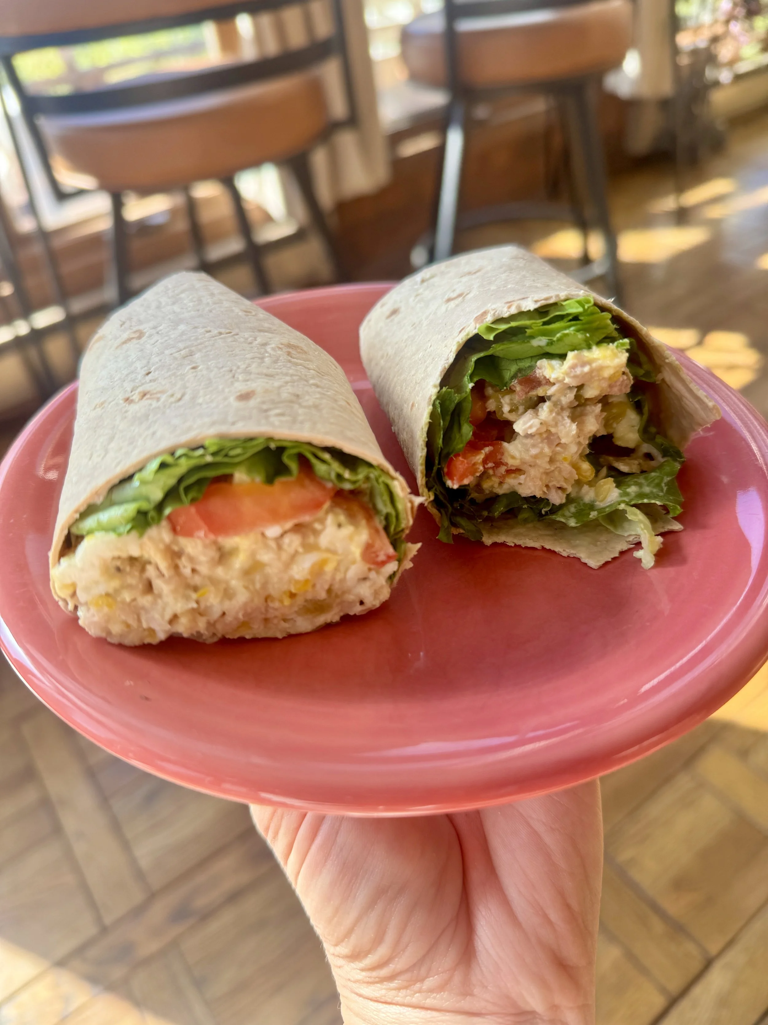 Simple Tuna Wrap