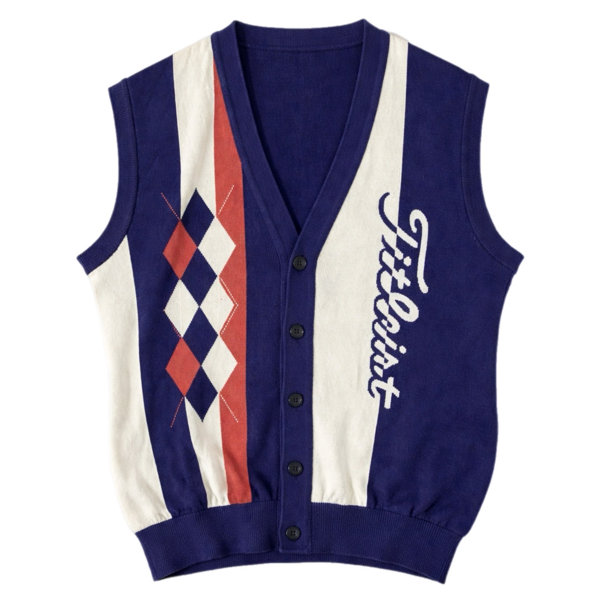 Vintage 90s Titleist Sweater Vest Size S/M