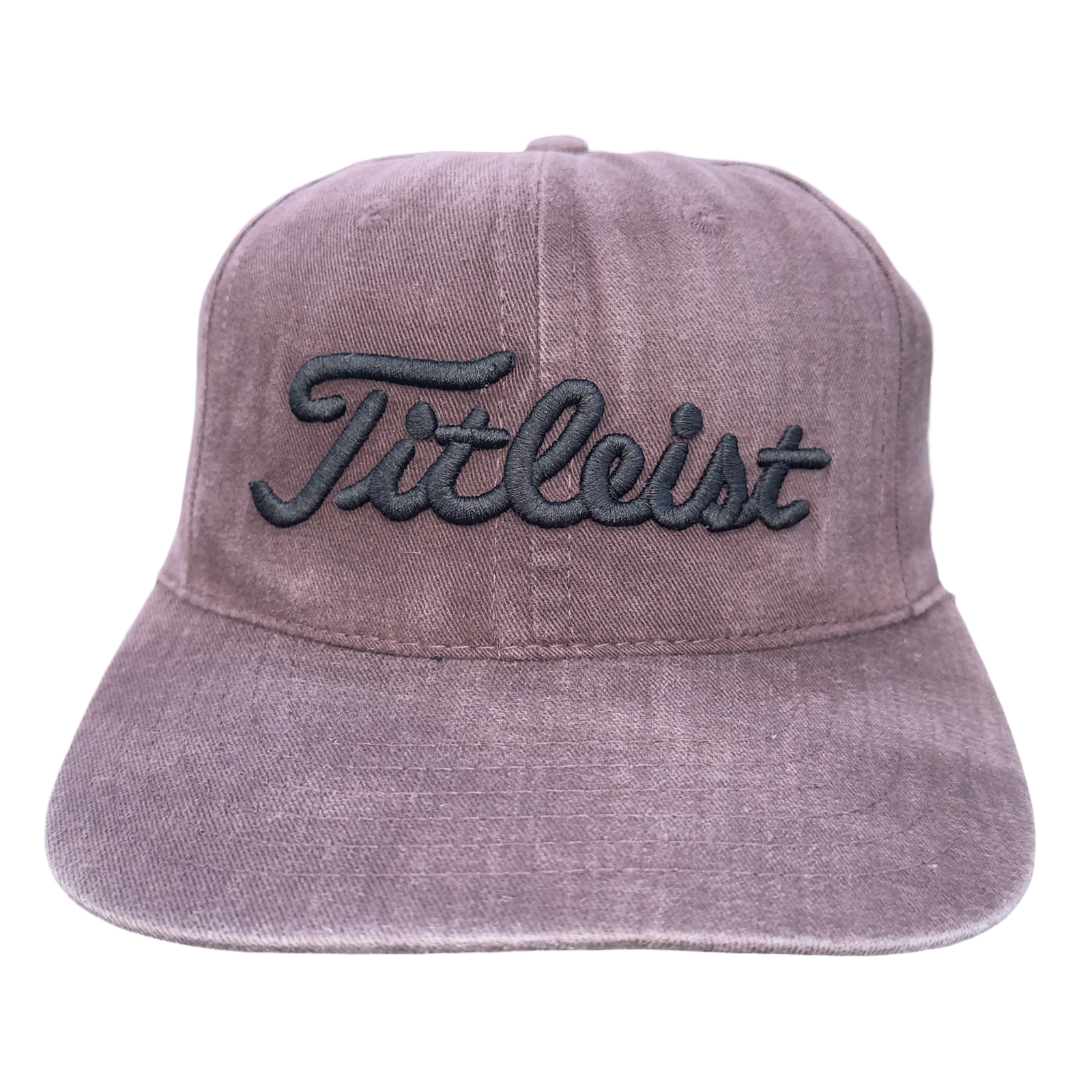 Vintage 90s Titleist DCI Leather Strapback
