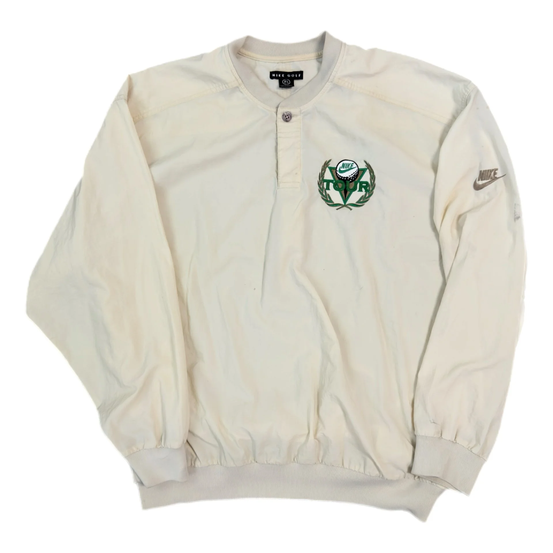 メンズウェア 90s nike golf snap pullover jacket Nike Golf Pulllover Jacket Rn 56323 Ca 05553 Size XL 1/4 Zip