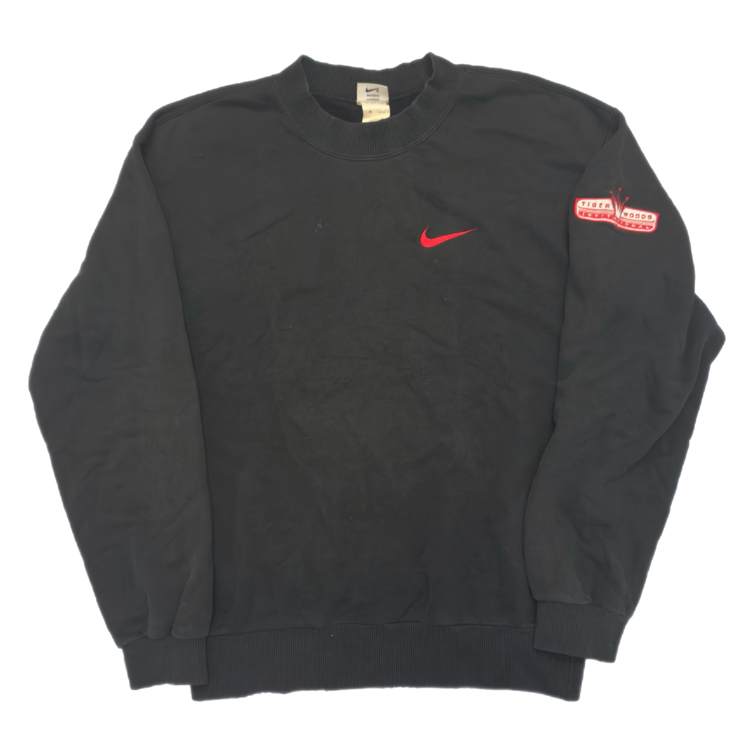 Vintage 90s Nike Tiger Woods Invitational Crewneck Size Large