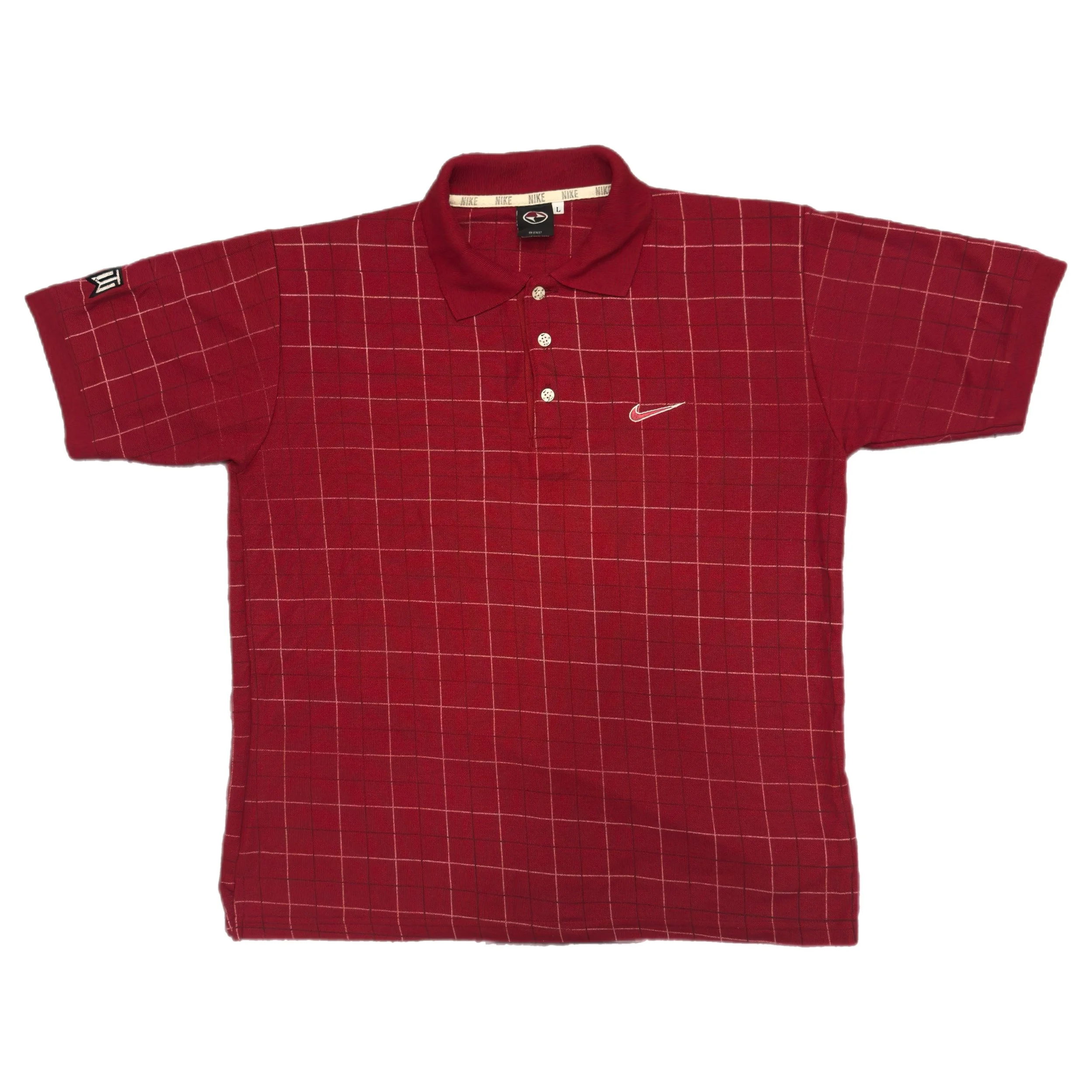 Vintage 90s Nike Tiger Woods Polo Size M/L