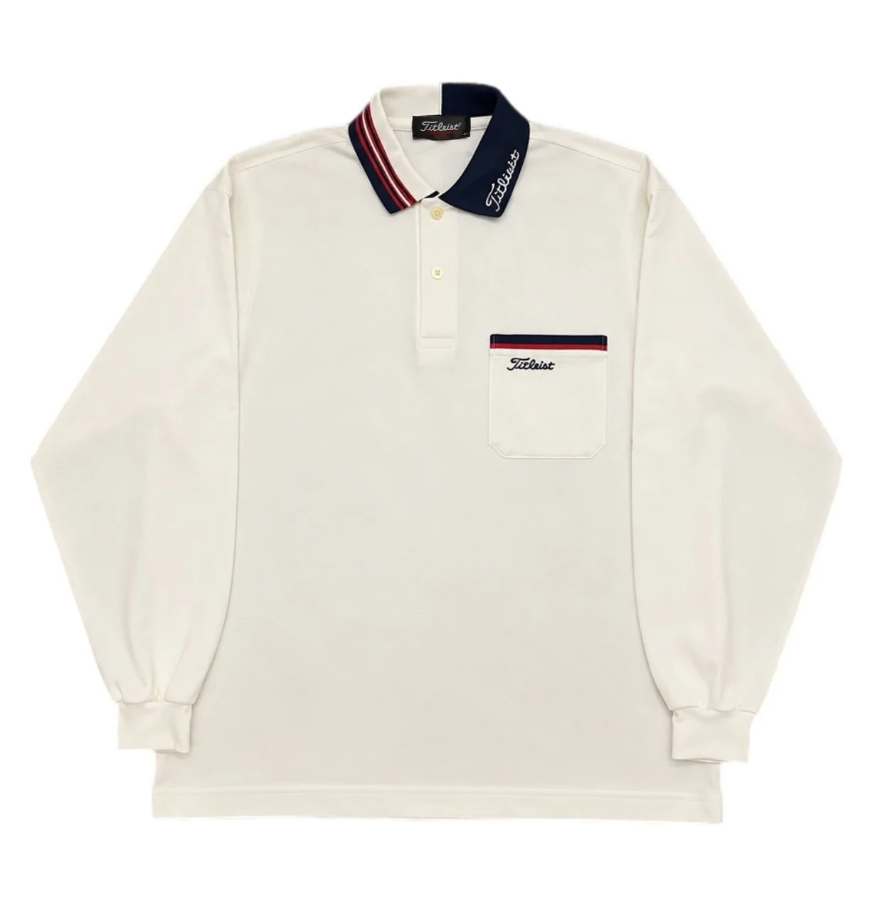 Vintage 90s Titleist L/S Polo Size Medium