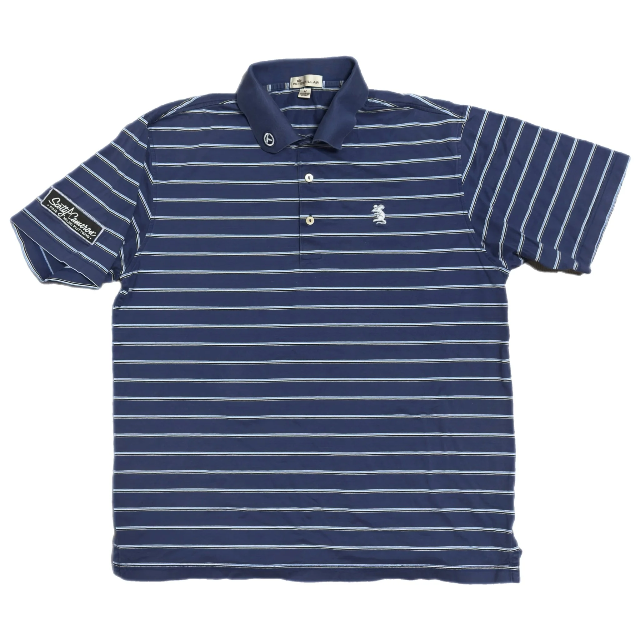 Vintage 90s Titleist Scotty Cameron Circle T Polo Size M/L