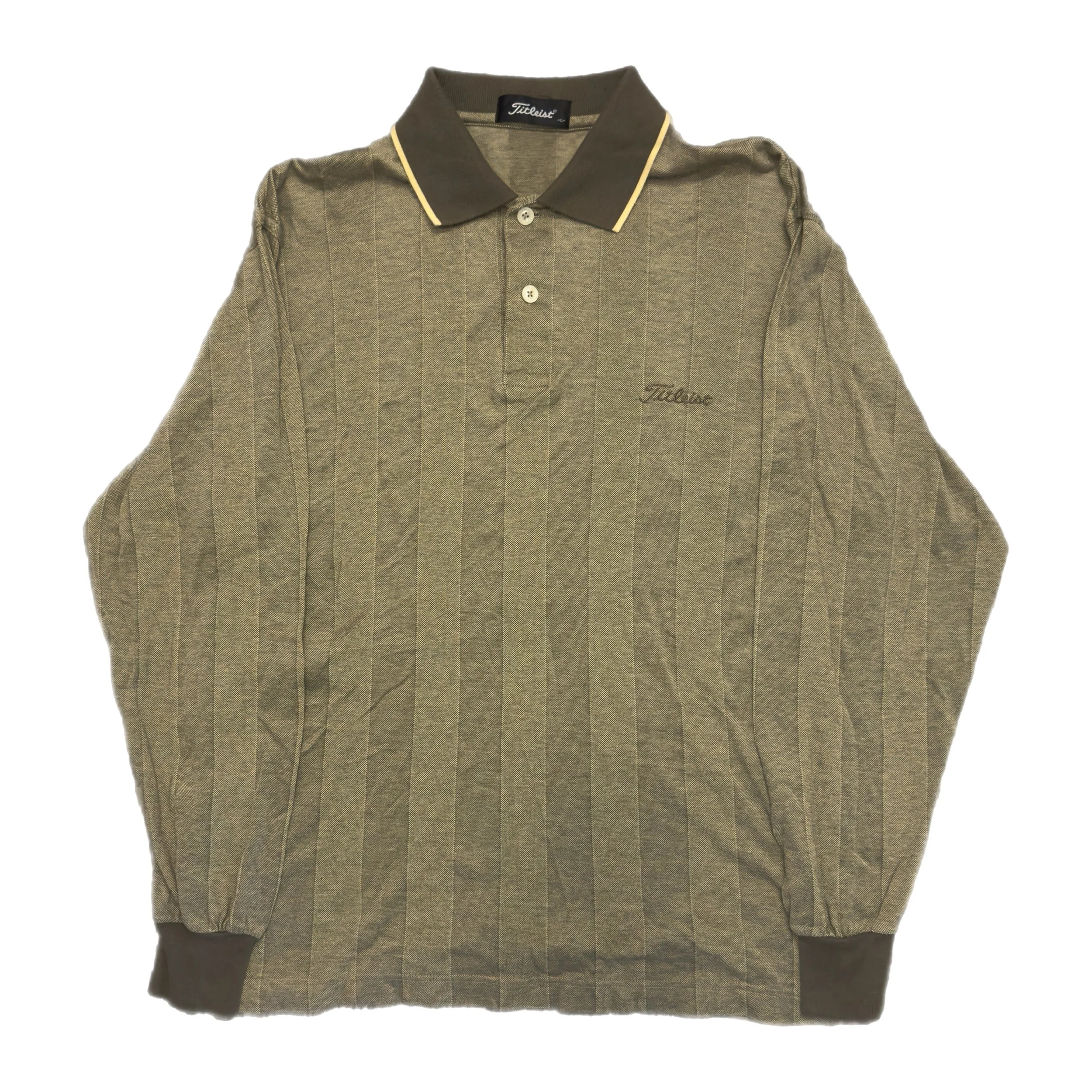 Vintage 90s Titleist L/S Polo Size Large
