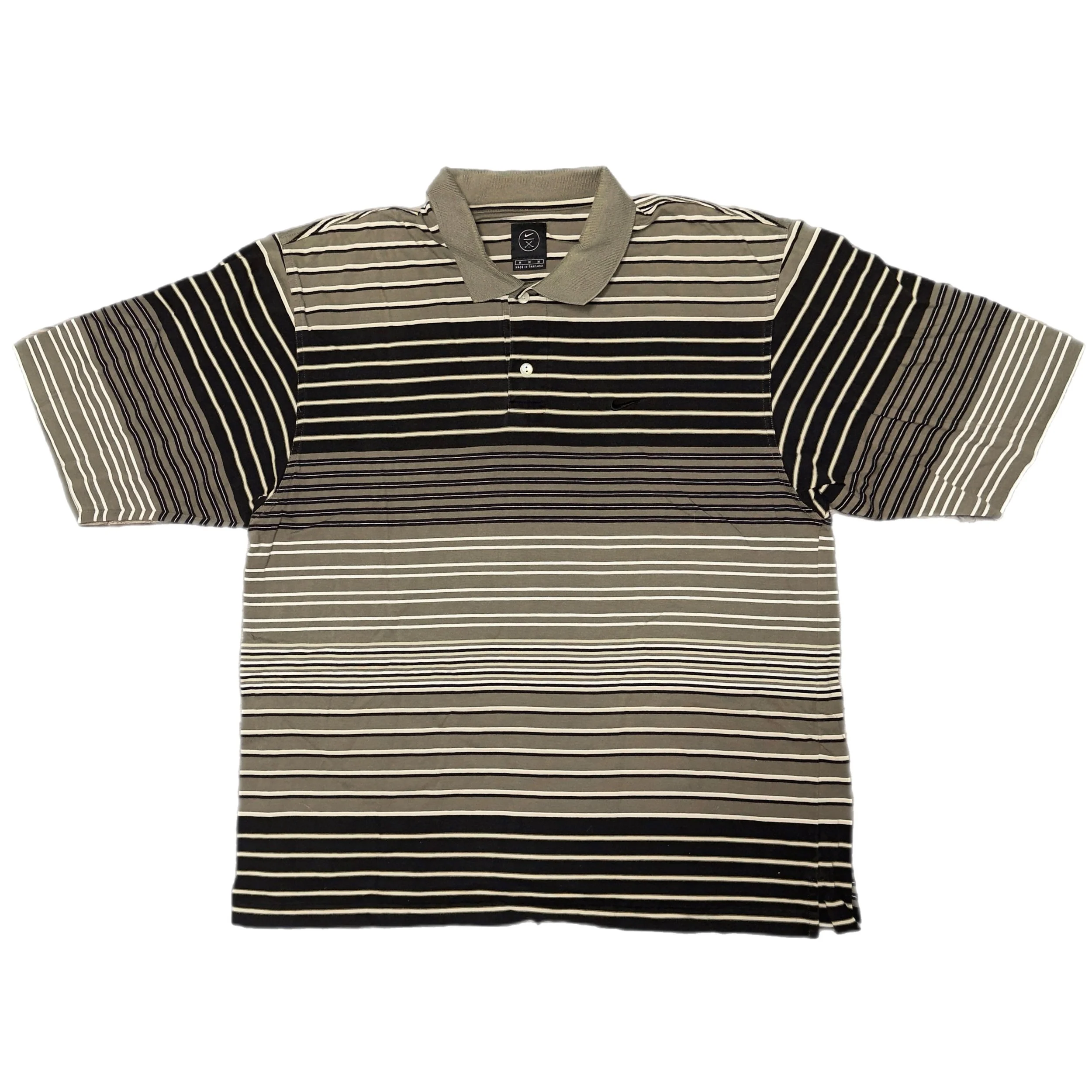 Vintage 90s Nike Golf Stripe Polo Size M/L