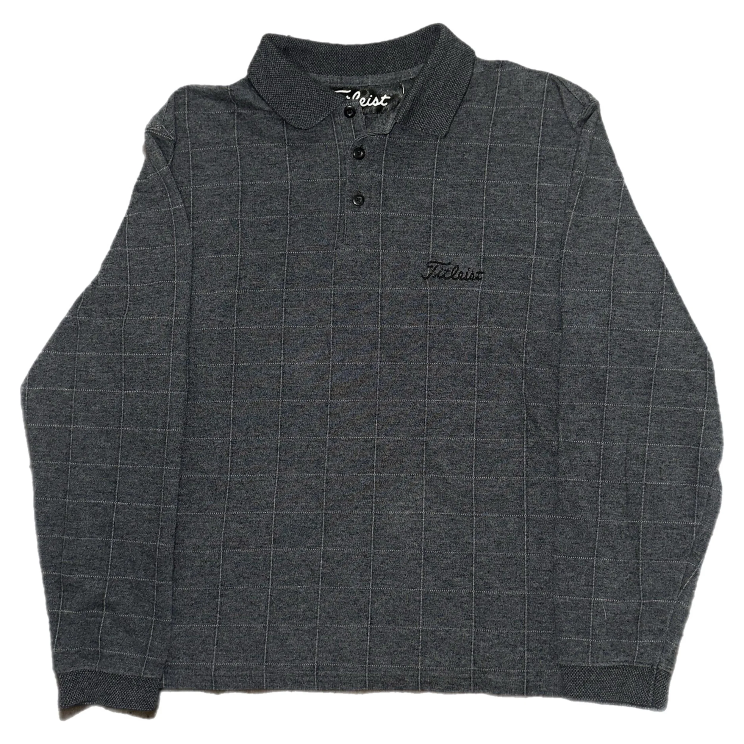 Vintage 90s Titleist Corbin L/S Polo Size Medium