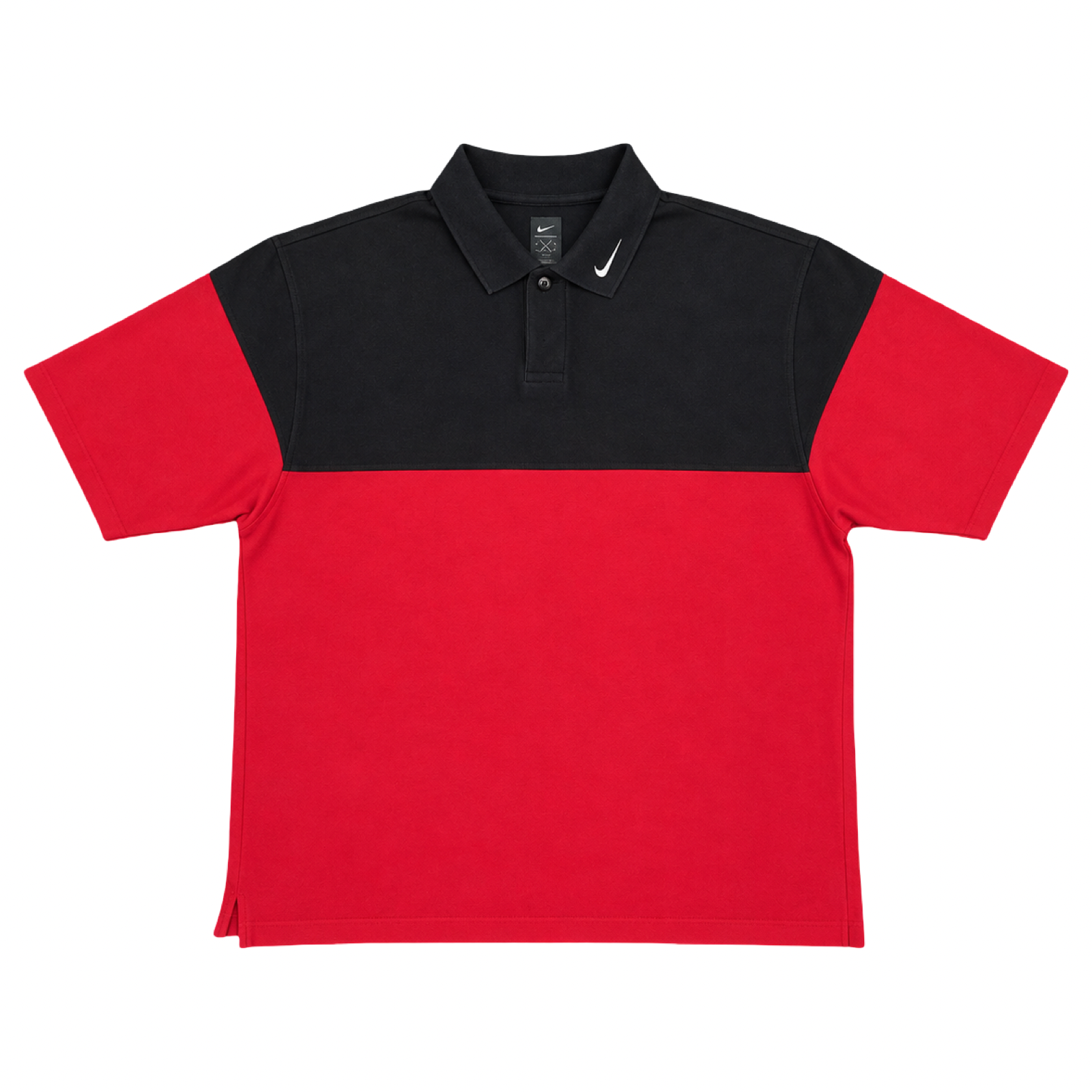 Vintage 90s Nike Tiger Woods Swoosh Collared Polo Size XL