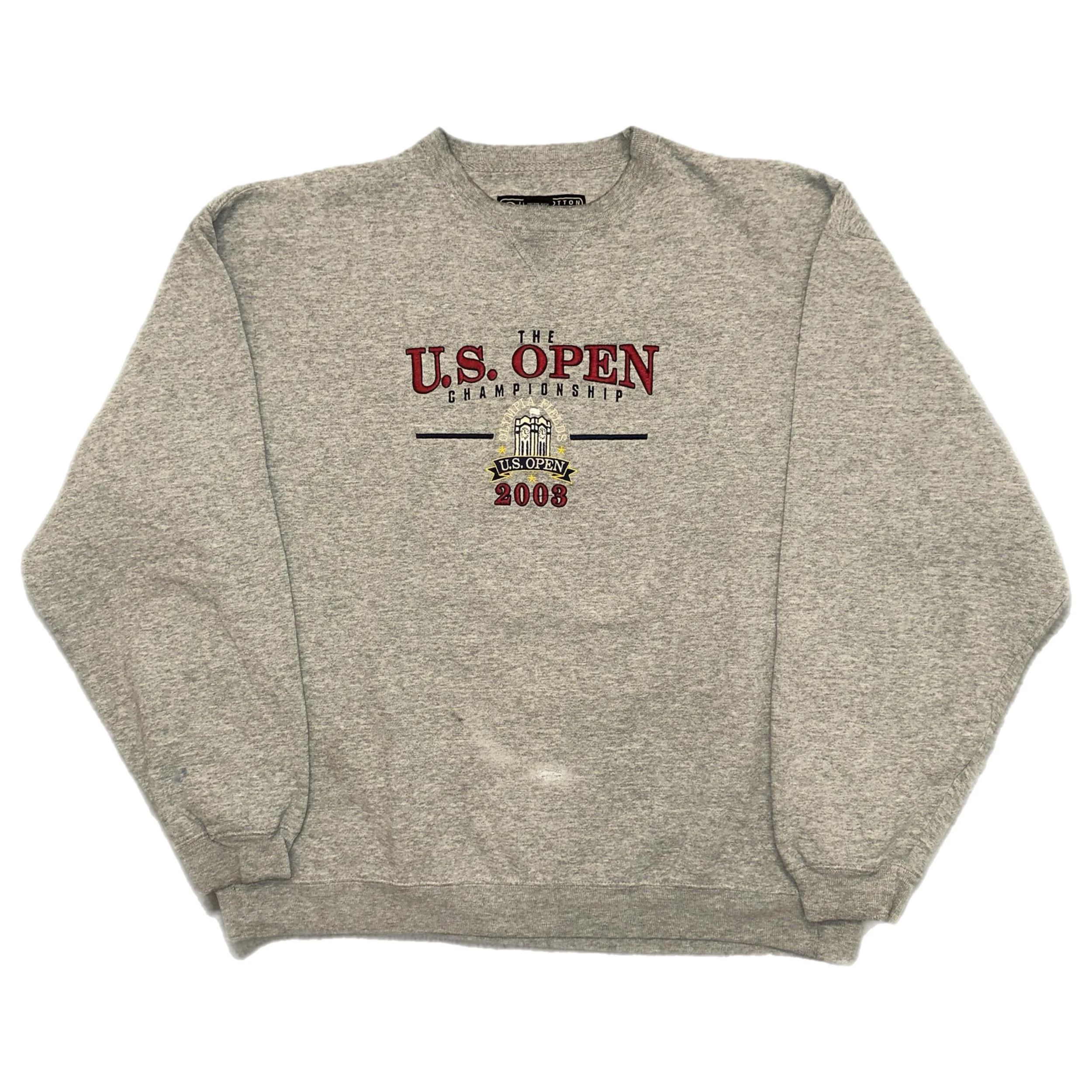 Vintage 2003 US Open Crewneck Sweatshirt Size M/L