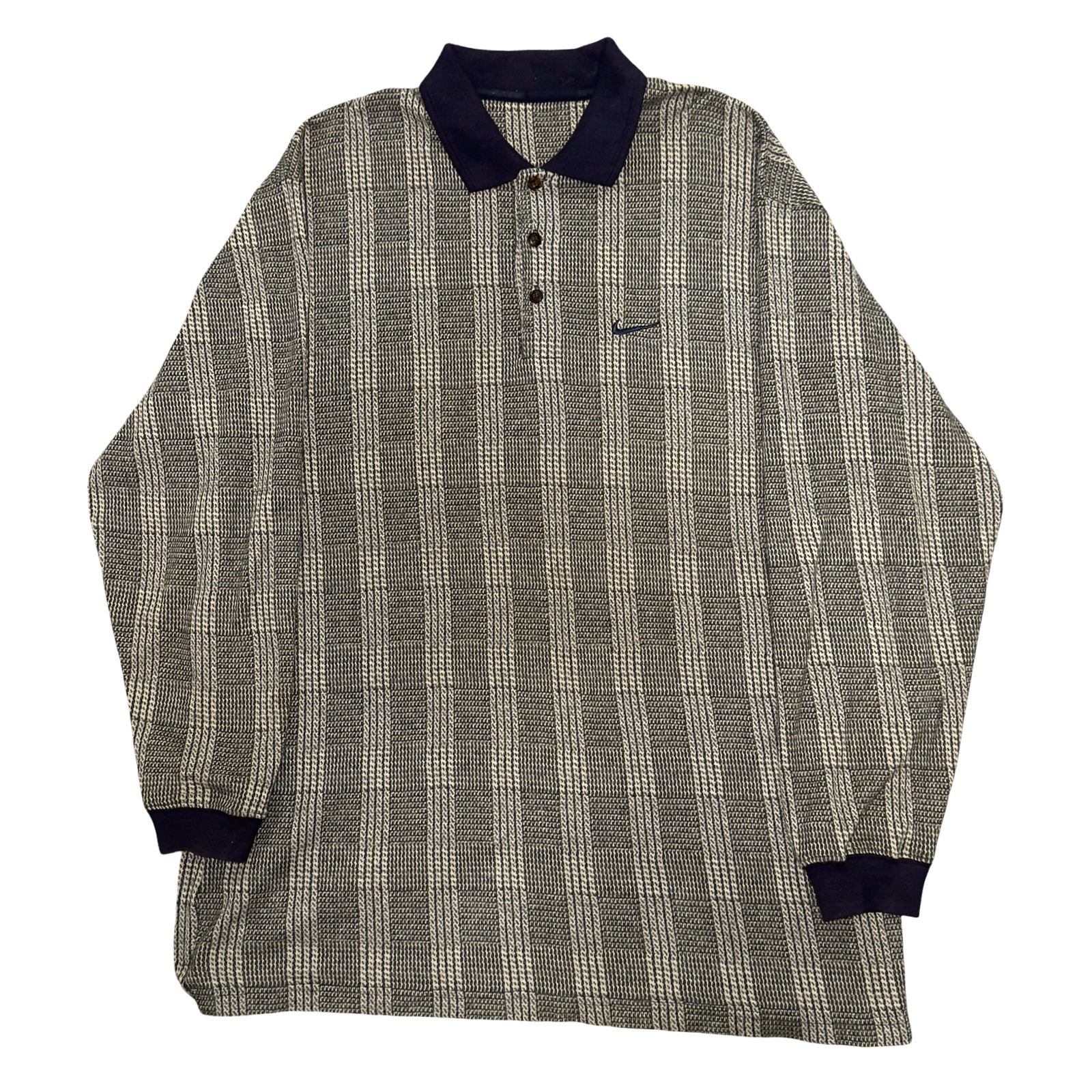 Vintage 90s Nike L/S Polo Size XL