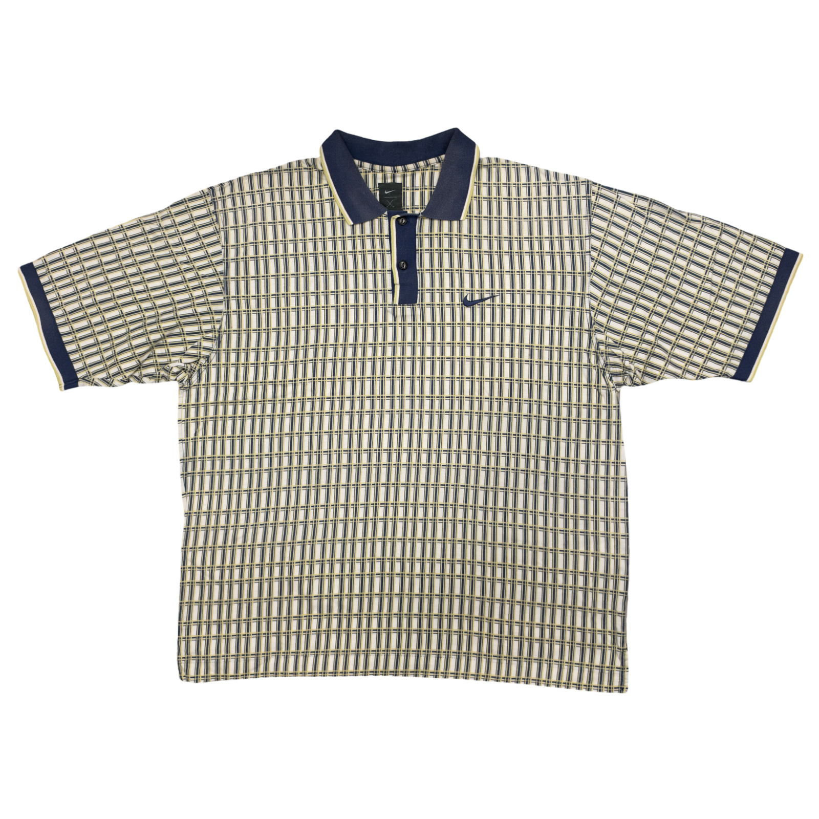 Vintage 90s Nike Tiger Woods Geometric Polo Size L/XL