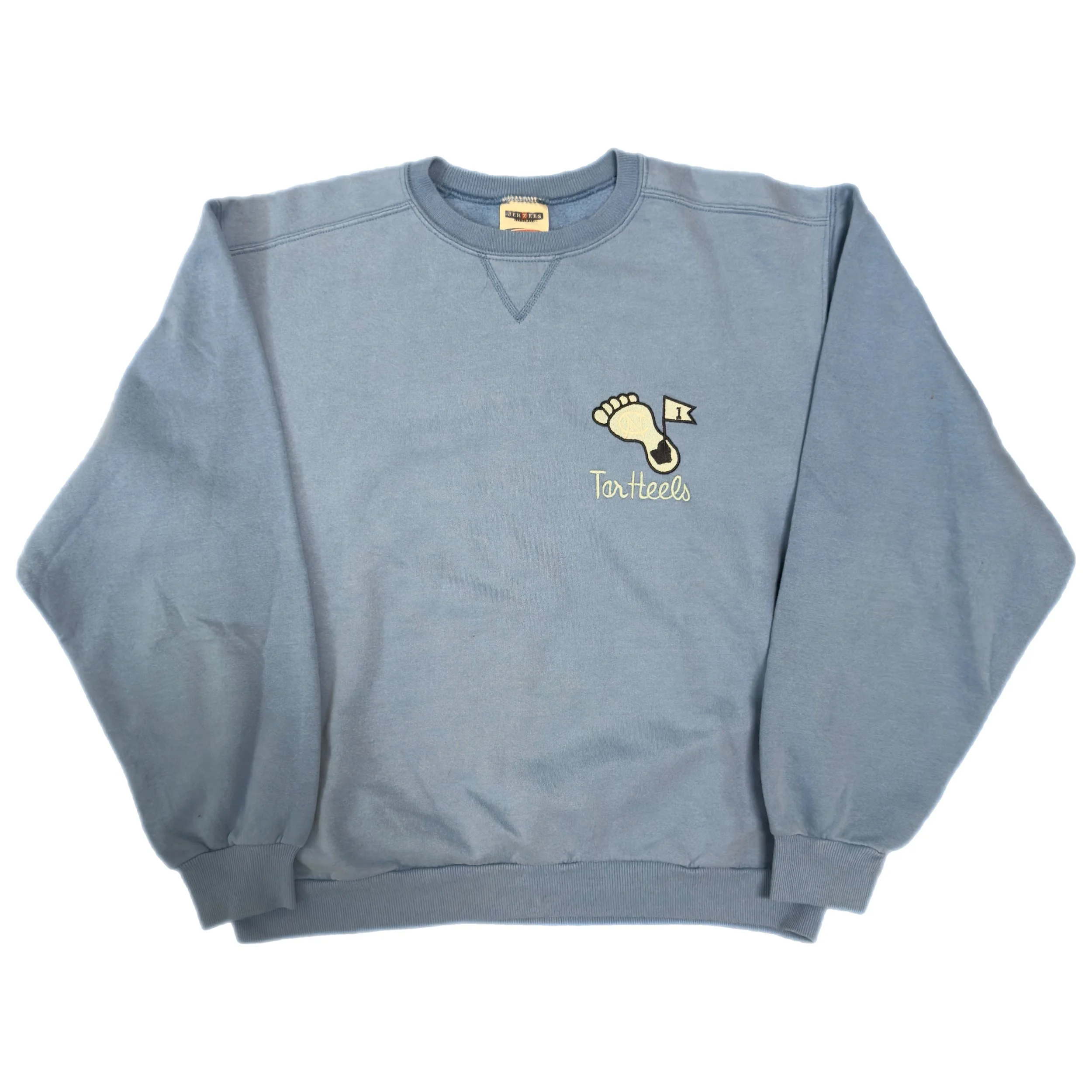 Vintage 90s Tar Heels Golf Crewneck Size Medium